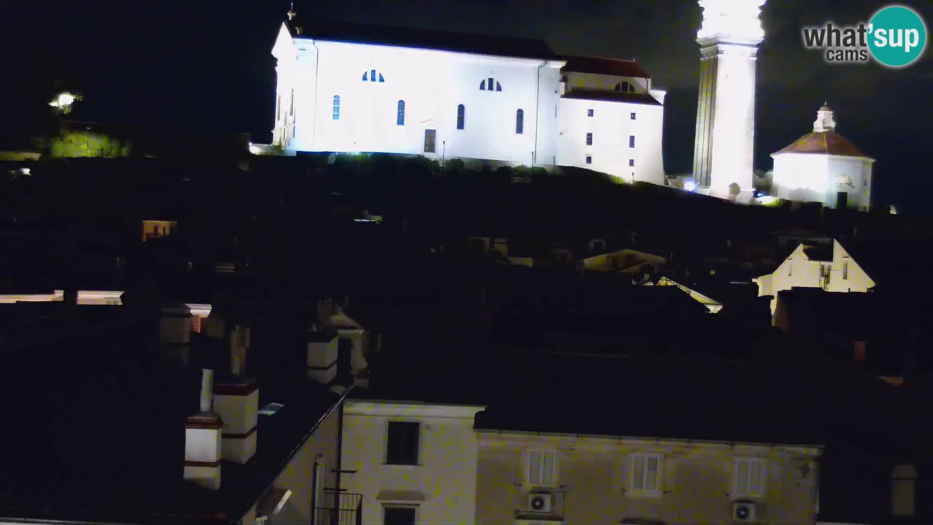 PIRAN Webcam | Strandpromenade Punta | Hotel Piran