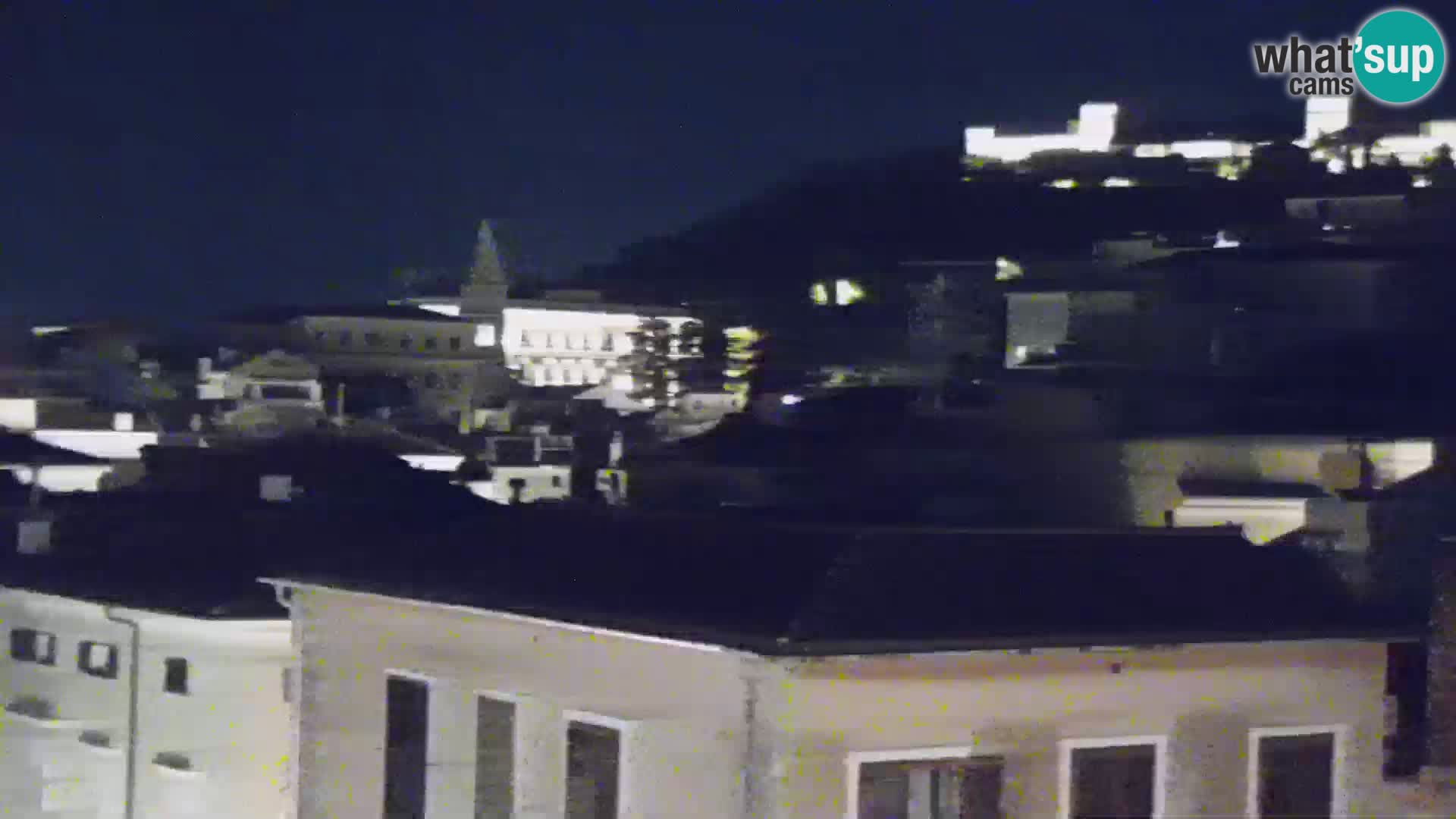 PIRAN Punta webcam | Seaside Promenade | Hotel Piran