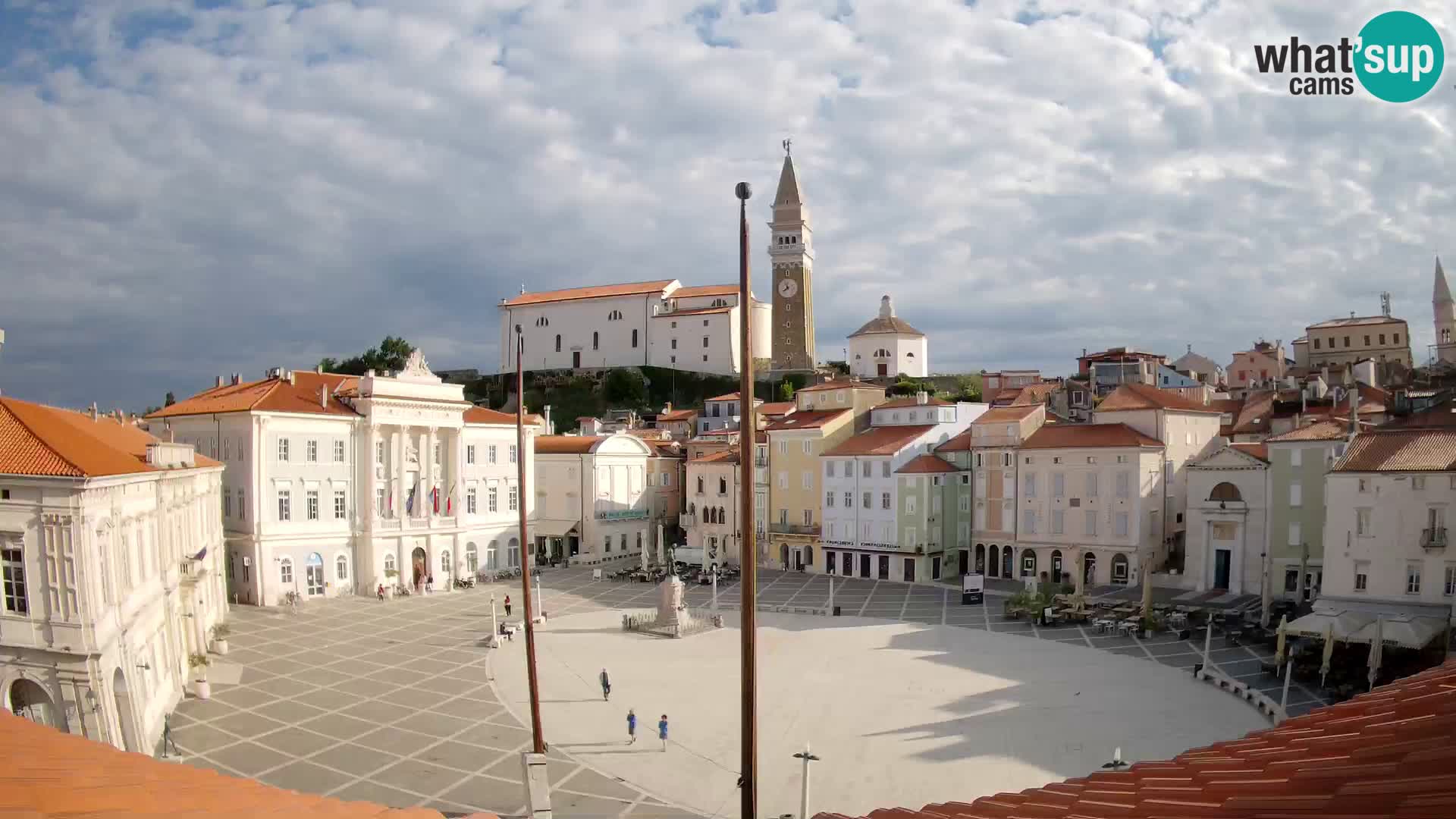 Webcam Piran – Tartini square