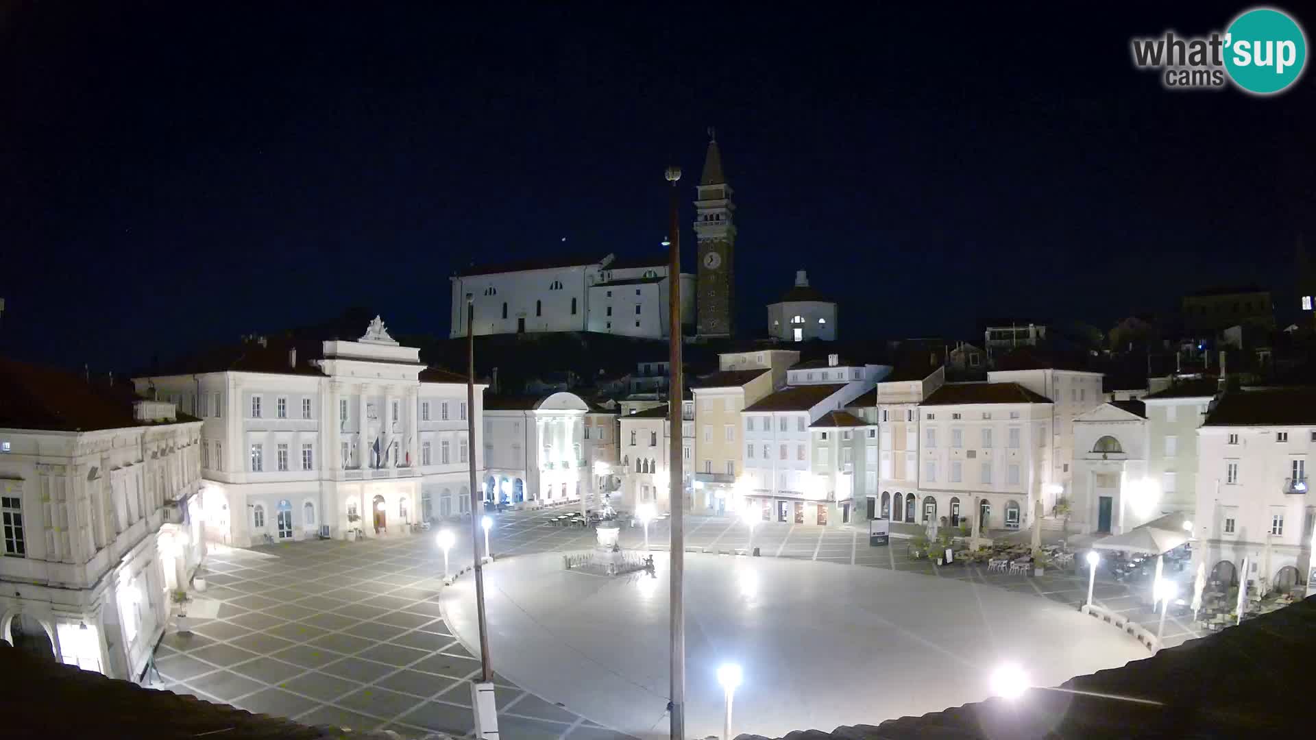 Webcam Piran – Tartini square