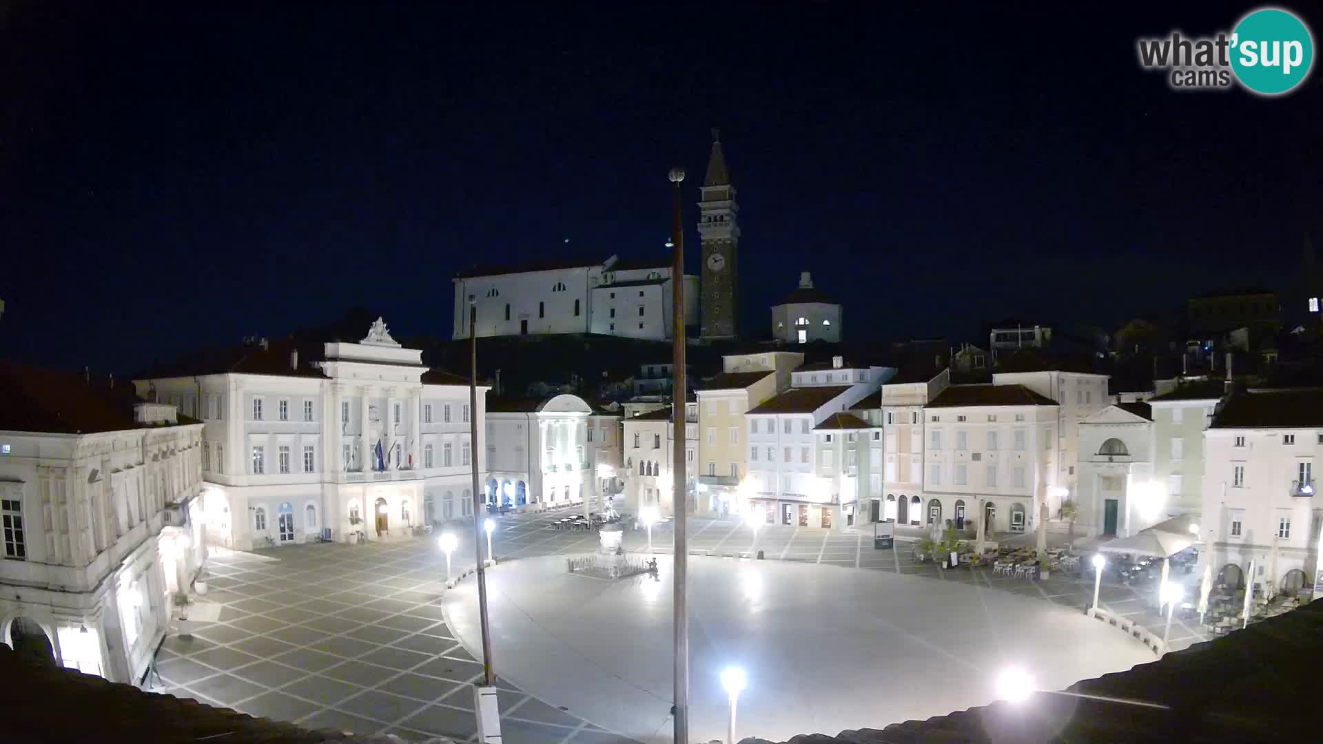 Webcam Piran – Tartini square