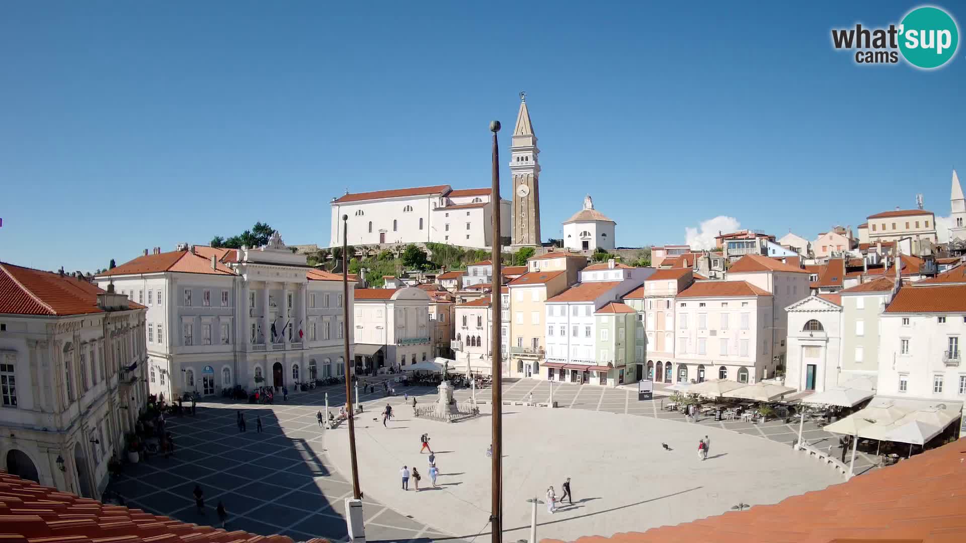 Webcam Piran – Tartini square