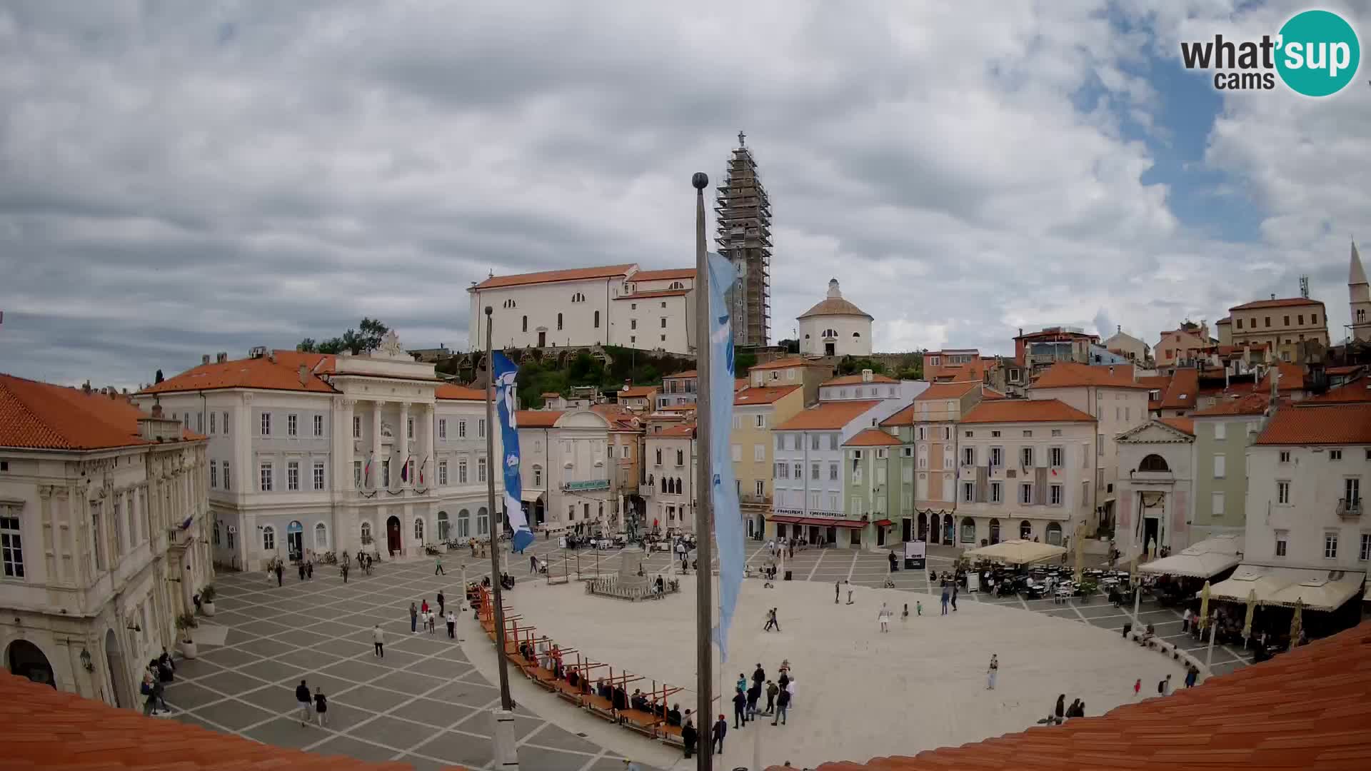 Webcam Piran – Tartini square