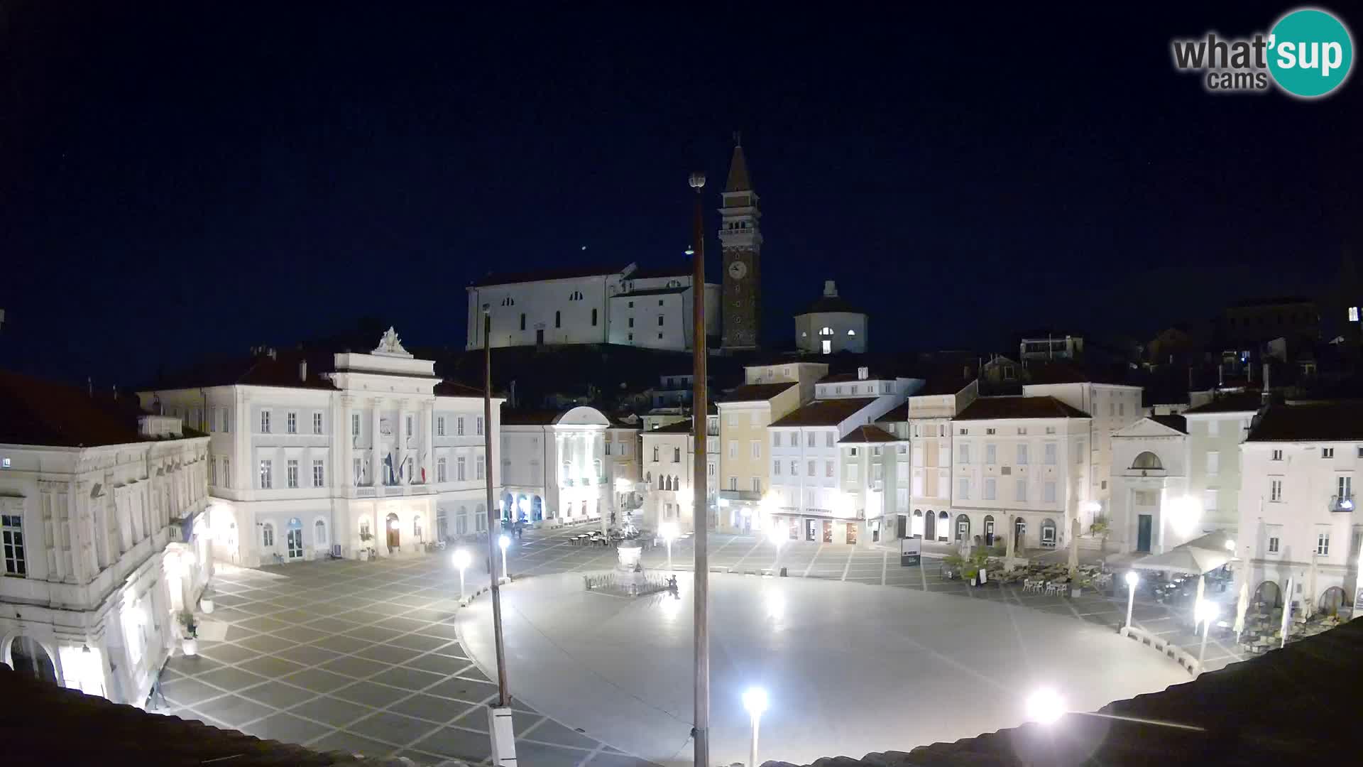 Web Kamera Piran – Trg Tartini