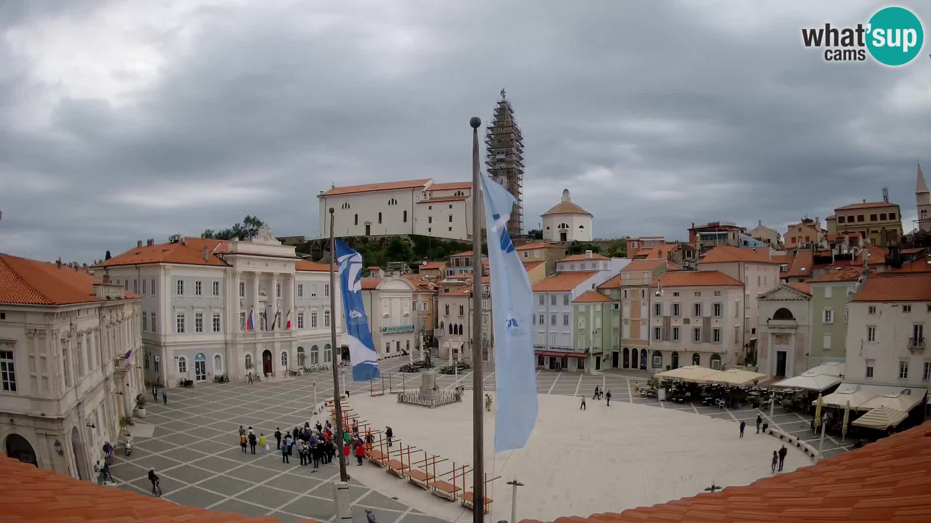 Webcam Pirano | Piran – Piazza Tartini – Art Hotel