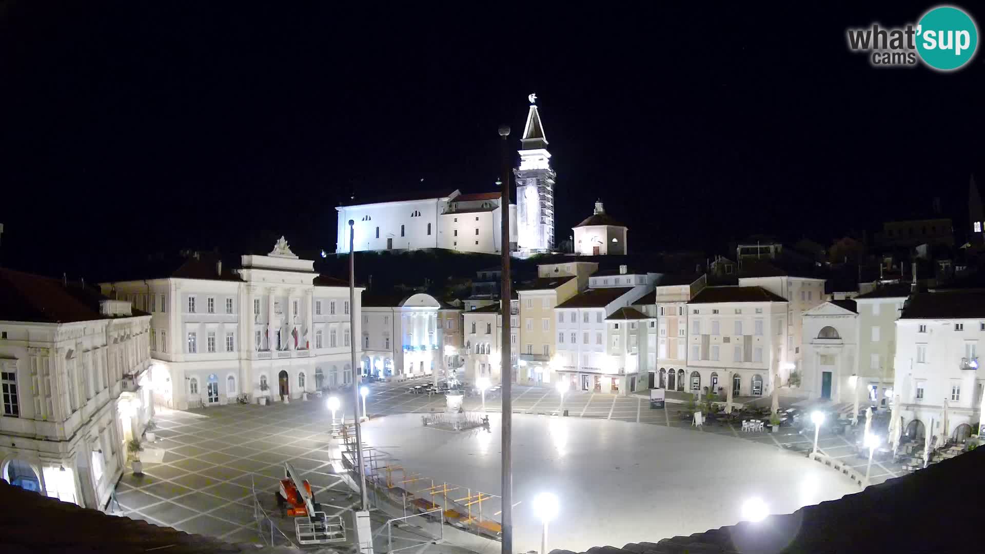 Webcam Piran – Plaza Tartini