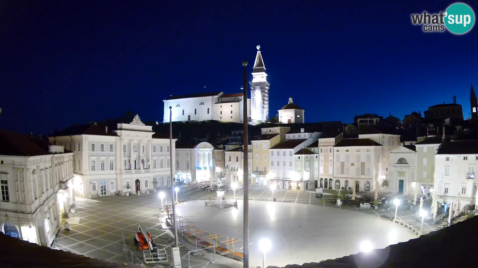 Webcam Piran – Plaza Tartini