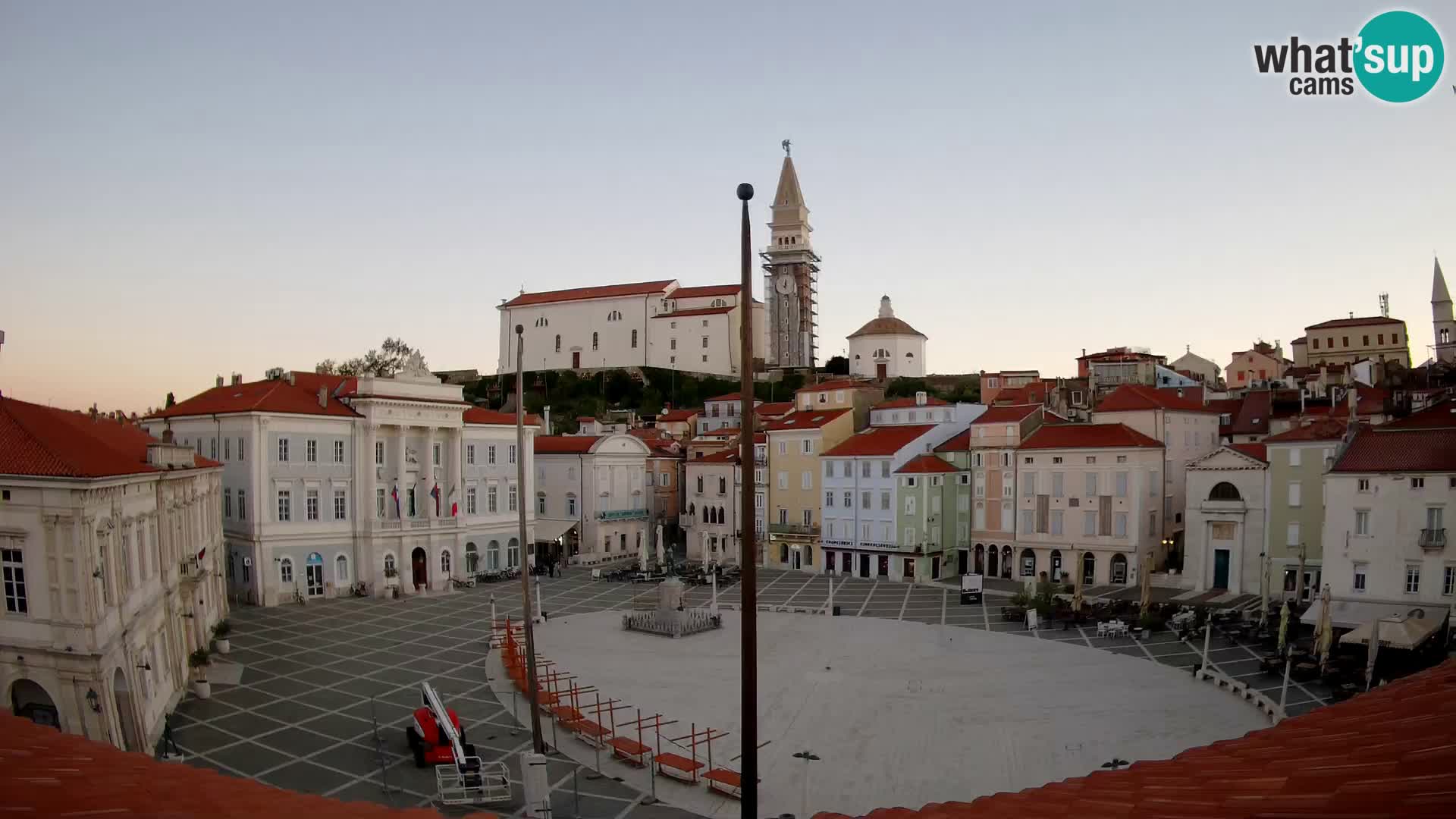 Webcam live Piran – Tartini platz