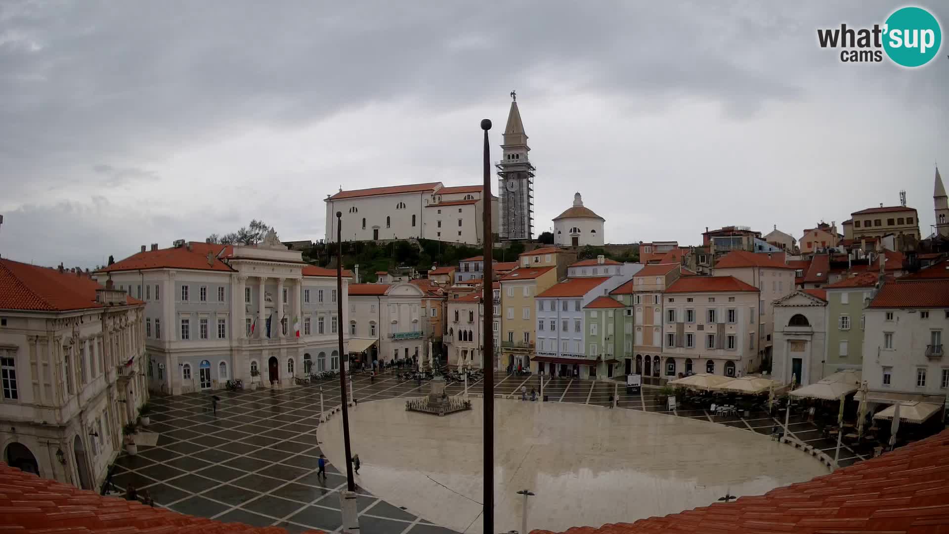 Webcam Live Piran – Carre Tartini “Mestna Kavarna”