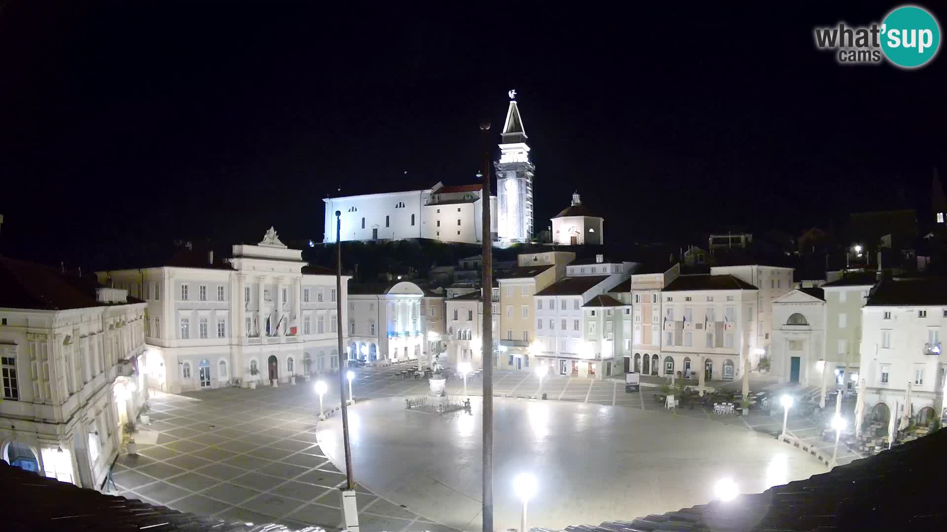 Webcam Piran – Tartini square