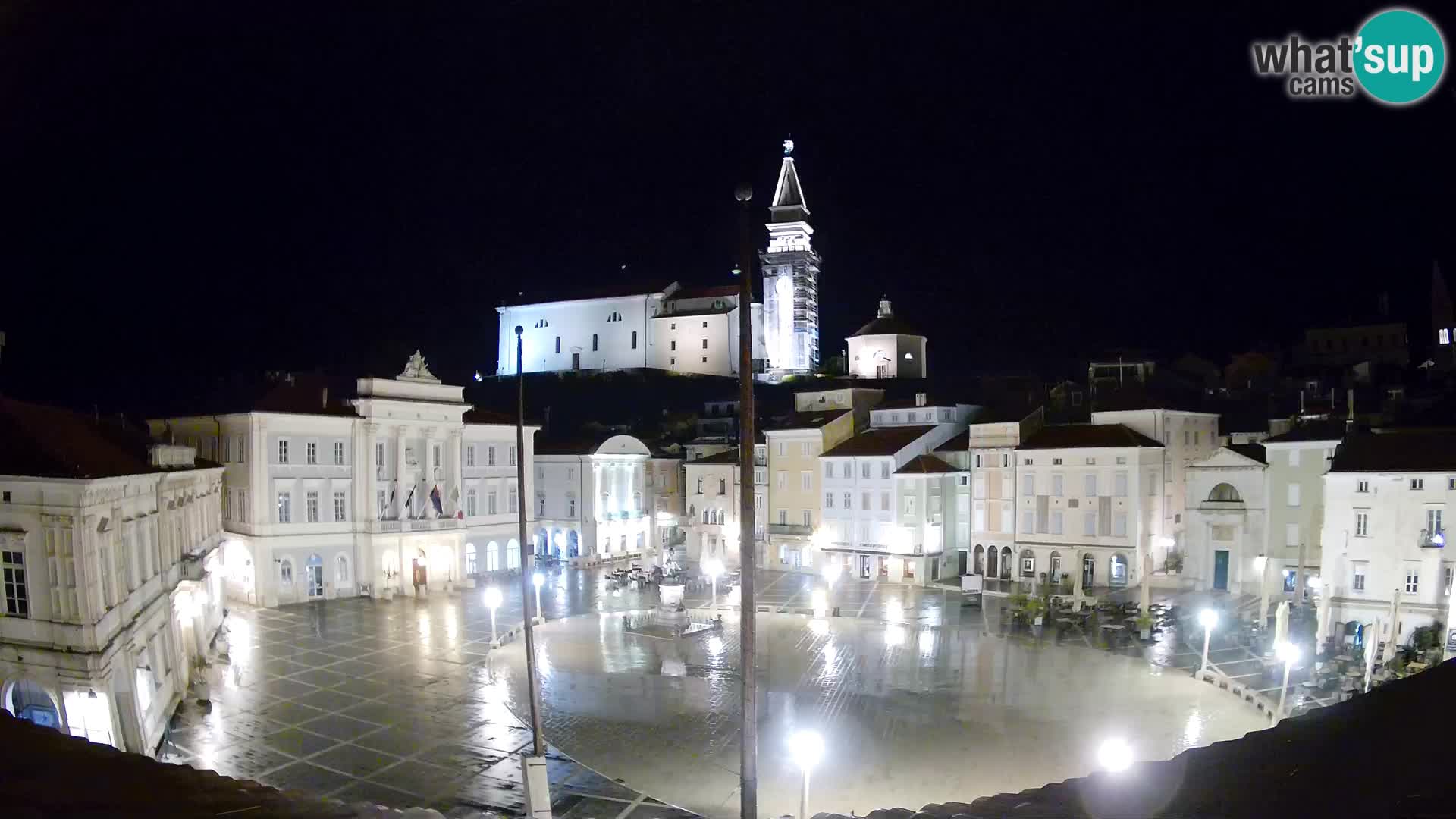 Webcam Pirano | Piran – Piazza Tartini – Art Hotel