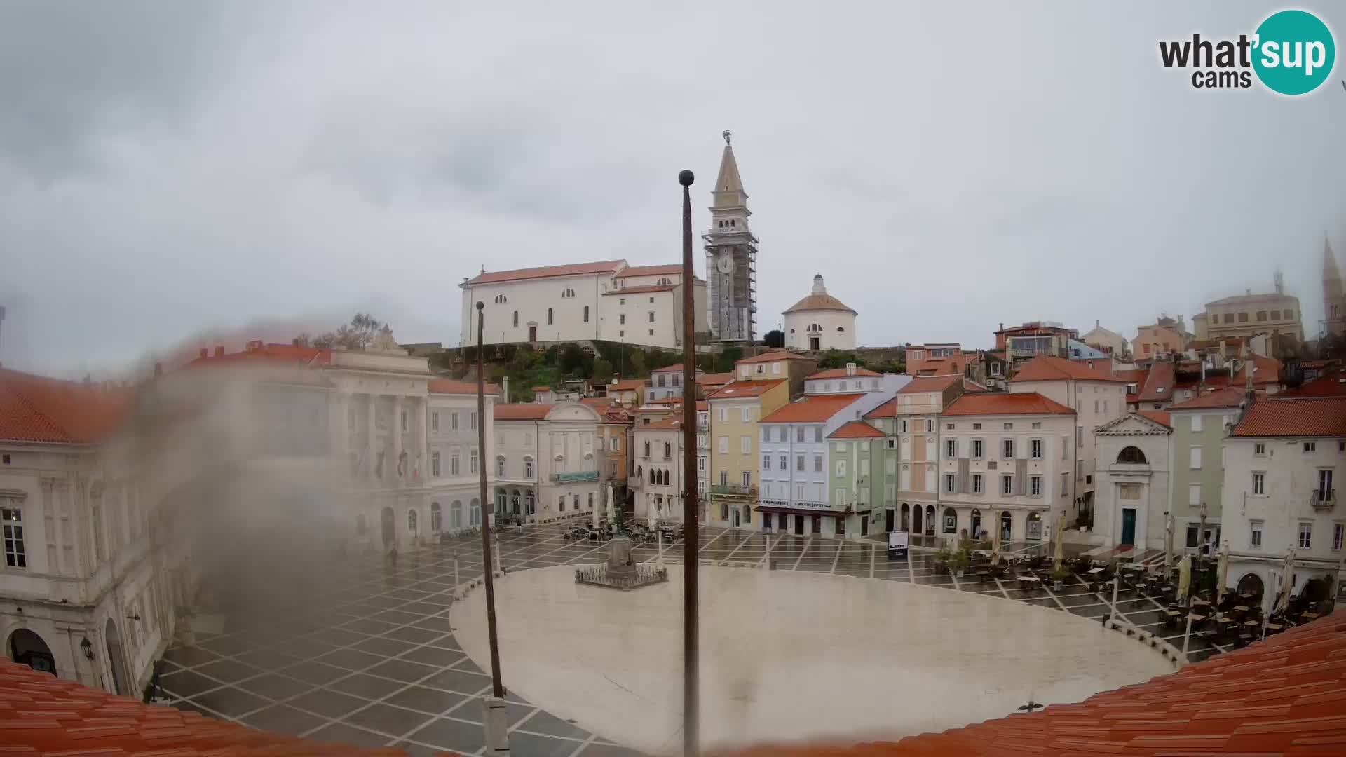 Webcam Piran – Tartini platz – Art Hotel Tartini