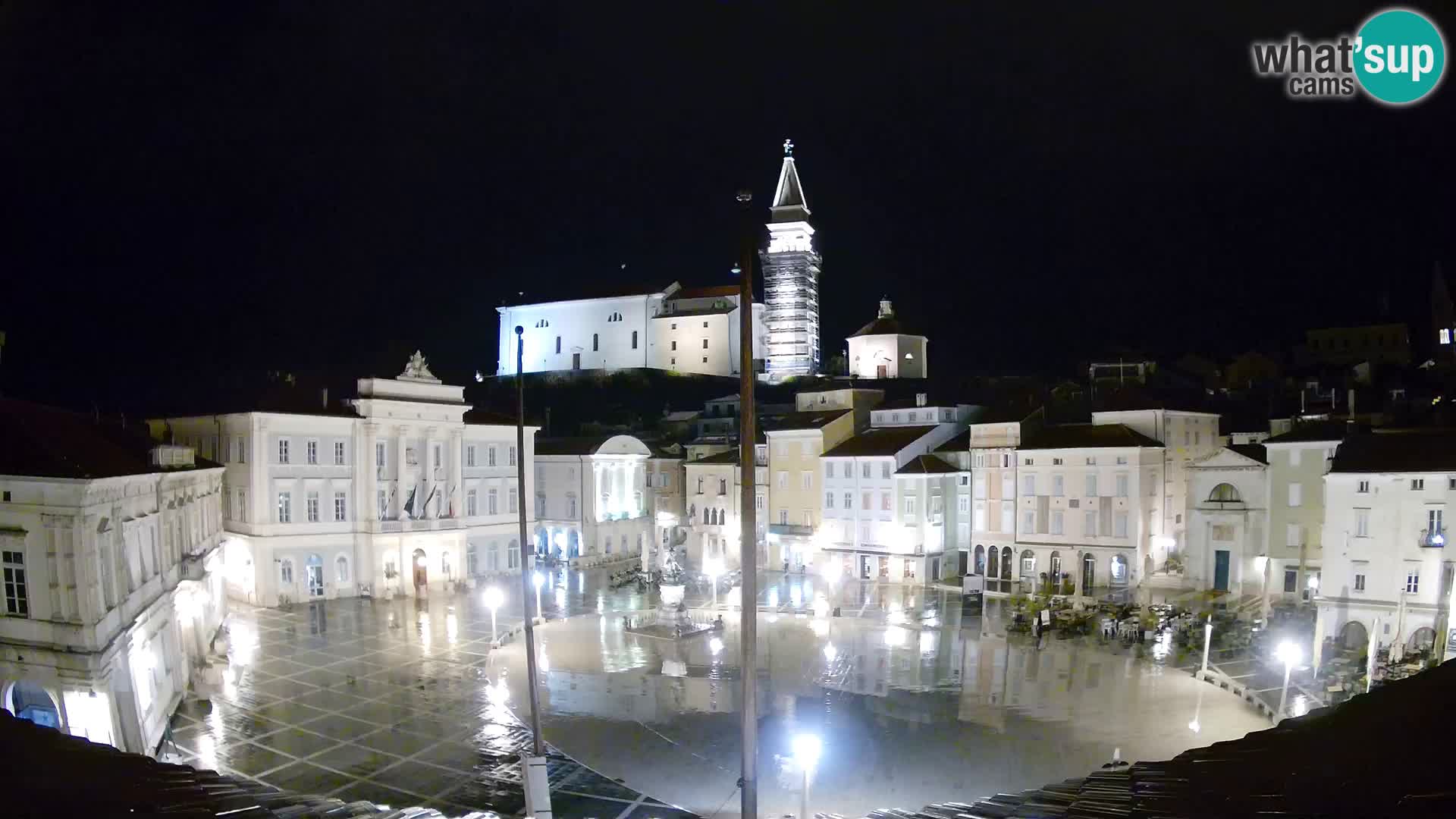 Webcam Pirano | Piran – Piazza Tartini – Art Hotel