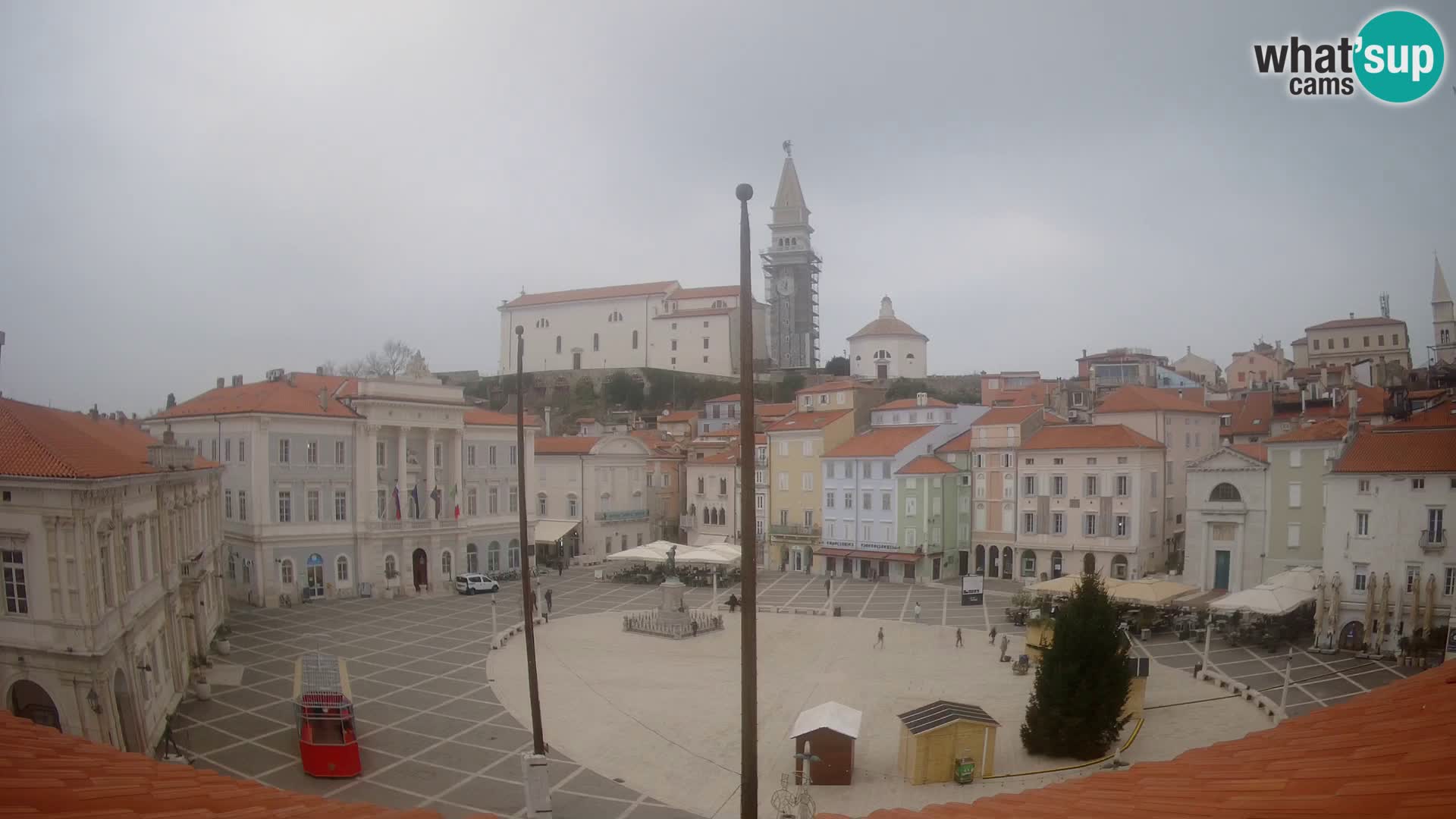 Webcam Pirano | Piran – Piazza Tartini – Art Hotel