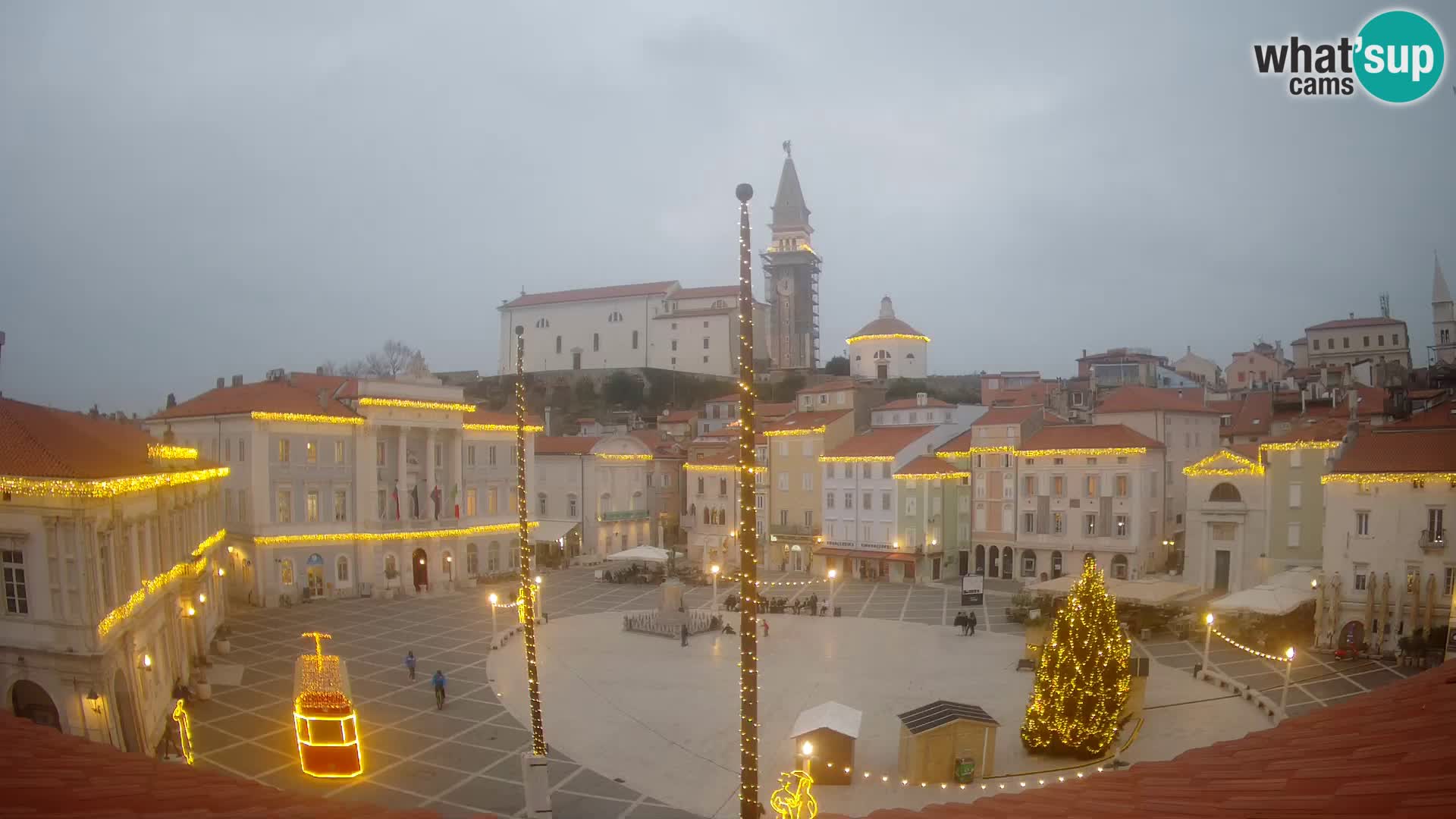 Webcam Pirano | Piran – Piazza Tartini – Art Hotel