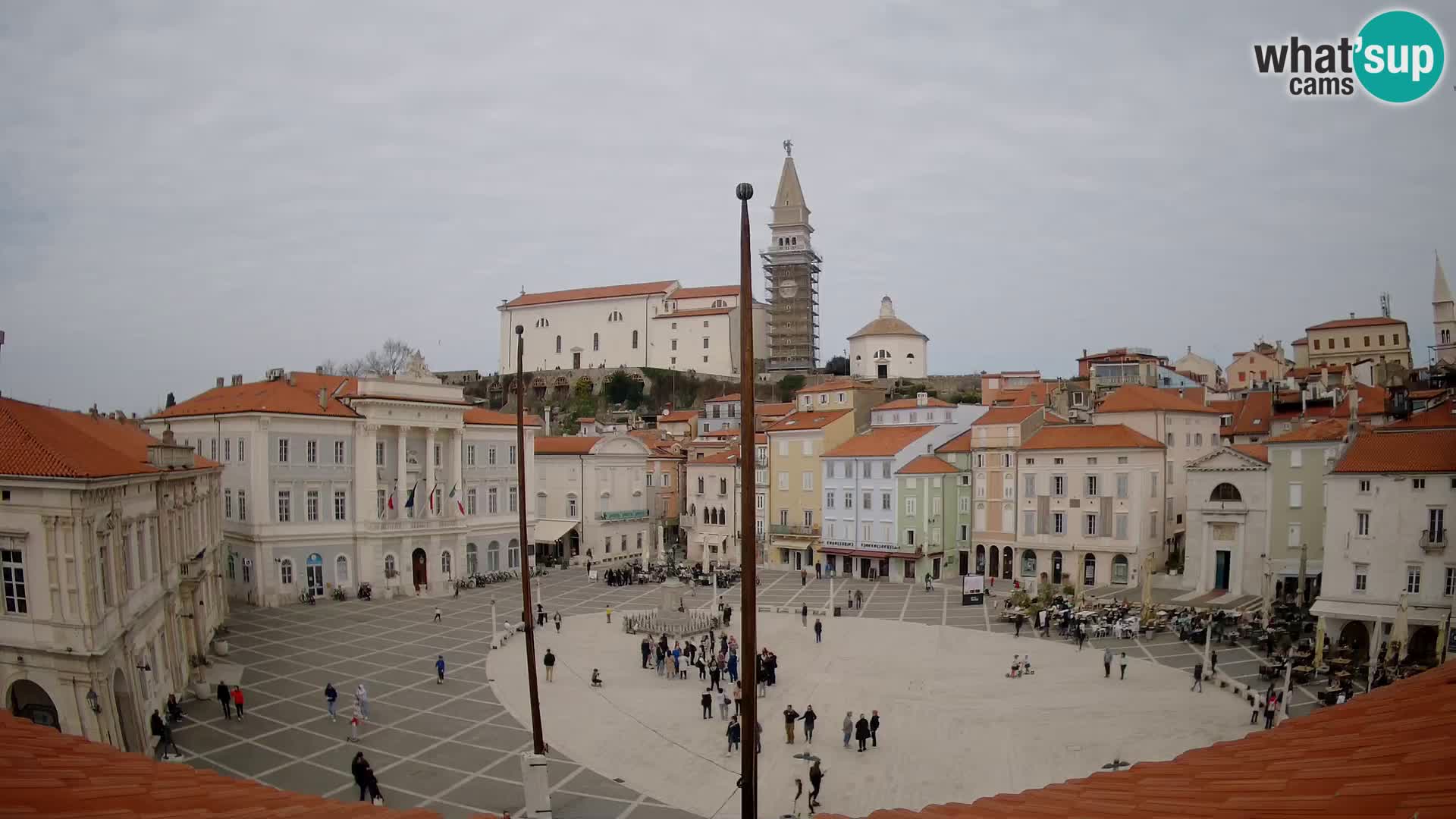 Webcam Piran – Plaza Tartini