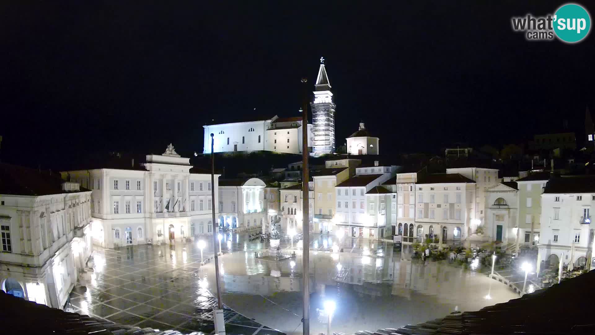 Webcam Piran – Tartini square