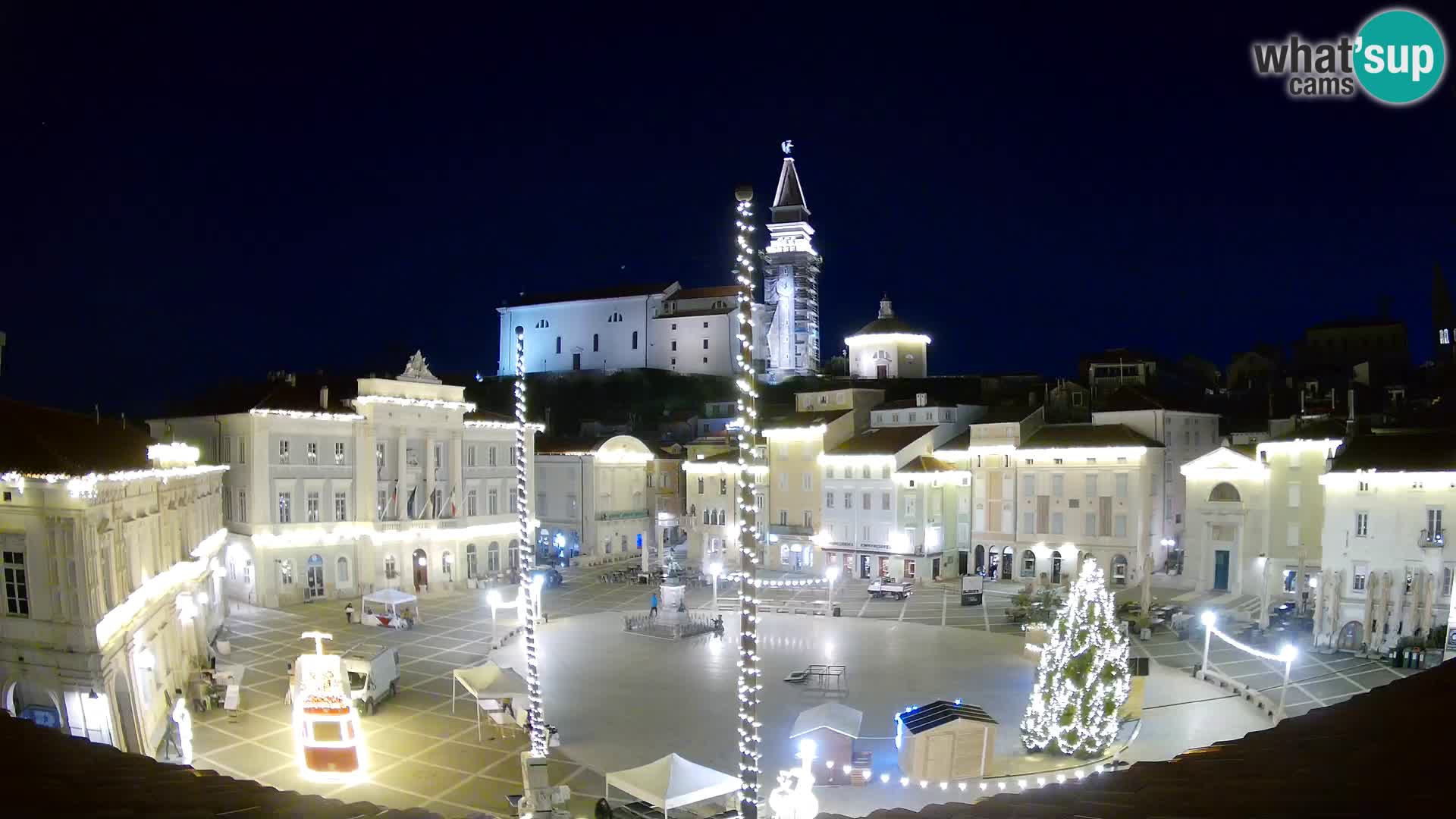 Webcam Piran – Tartini square