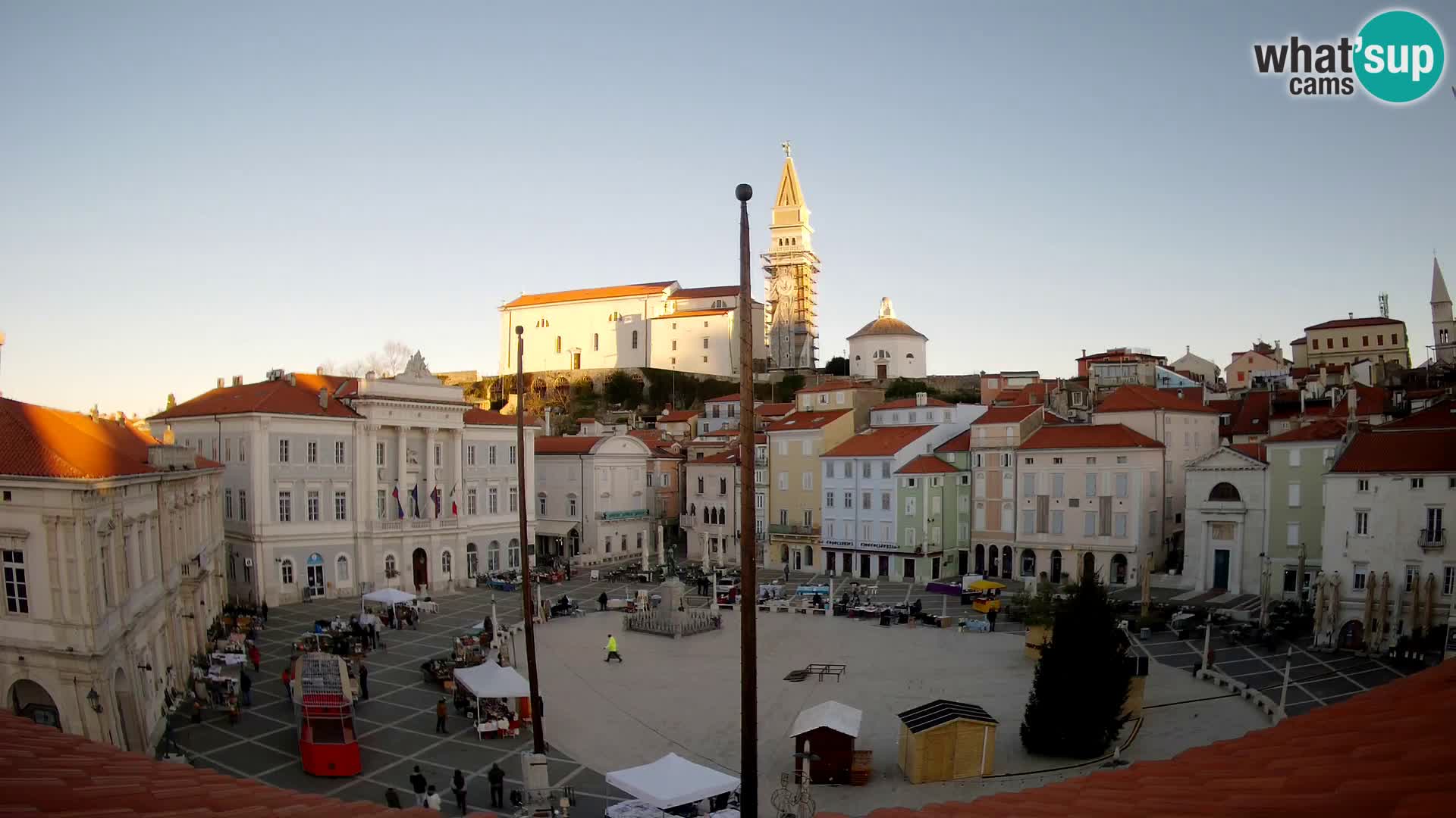 Kamera v živo Piran – Tartinijev trg