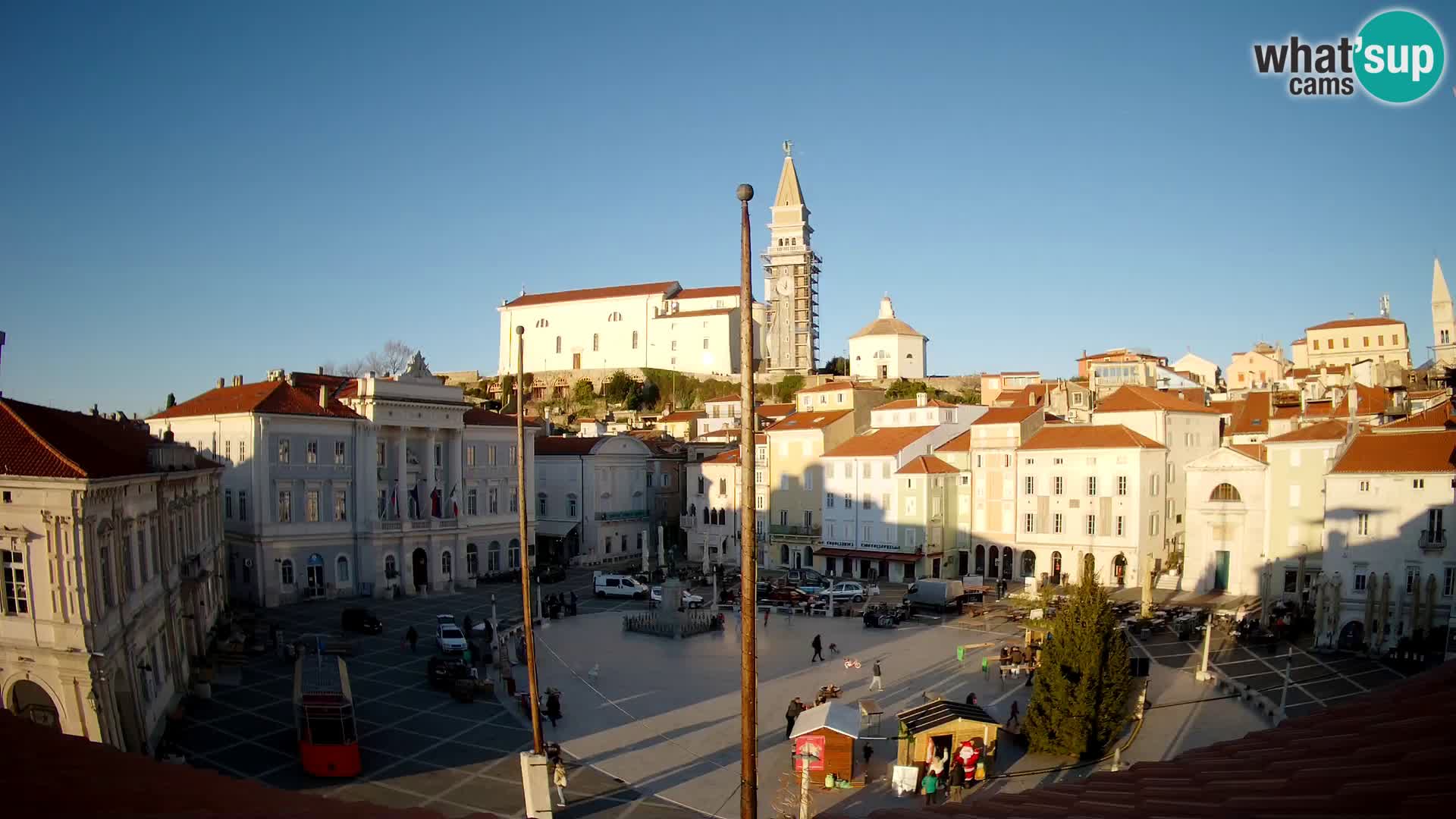 Webcam Piran – Tartini square