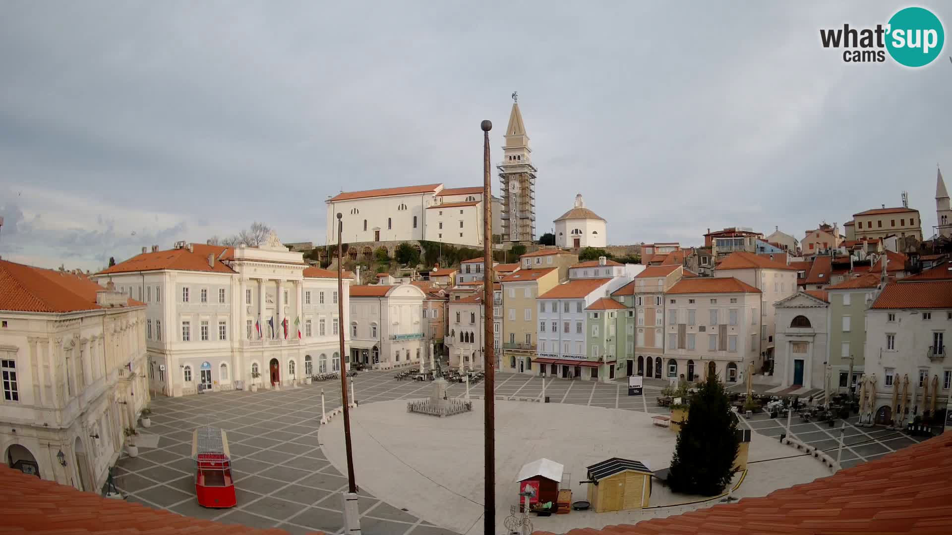 Webcam Pirano | Piran – Piazza Tartini – Art Hotel