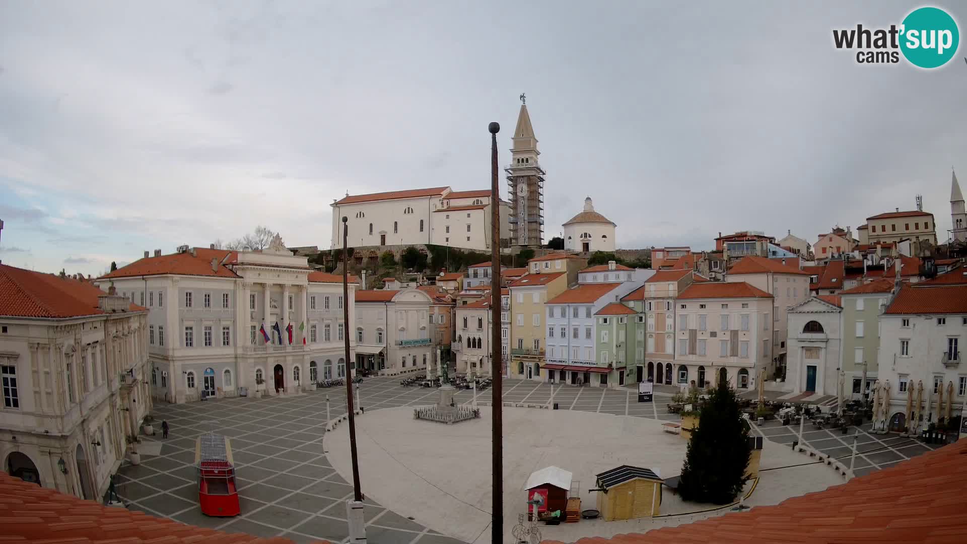 Webcam Pirano | Piran – Piazza Tartini – Art Hotel