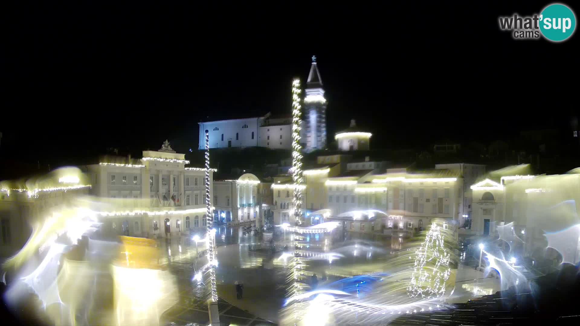 Live Webcam Piran – Tartini square – Art Hotel