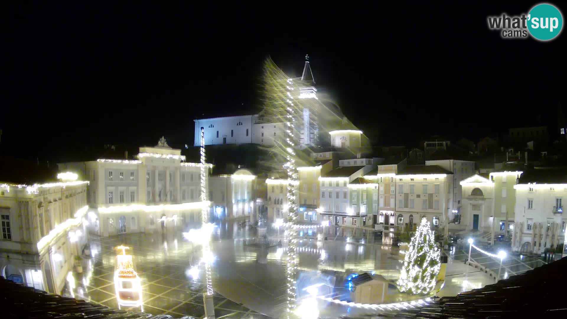 Webcam Piran – Plaza Tartini “Mestna Kavarna”