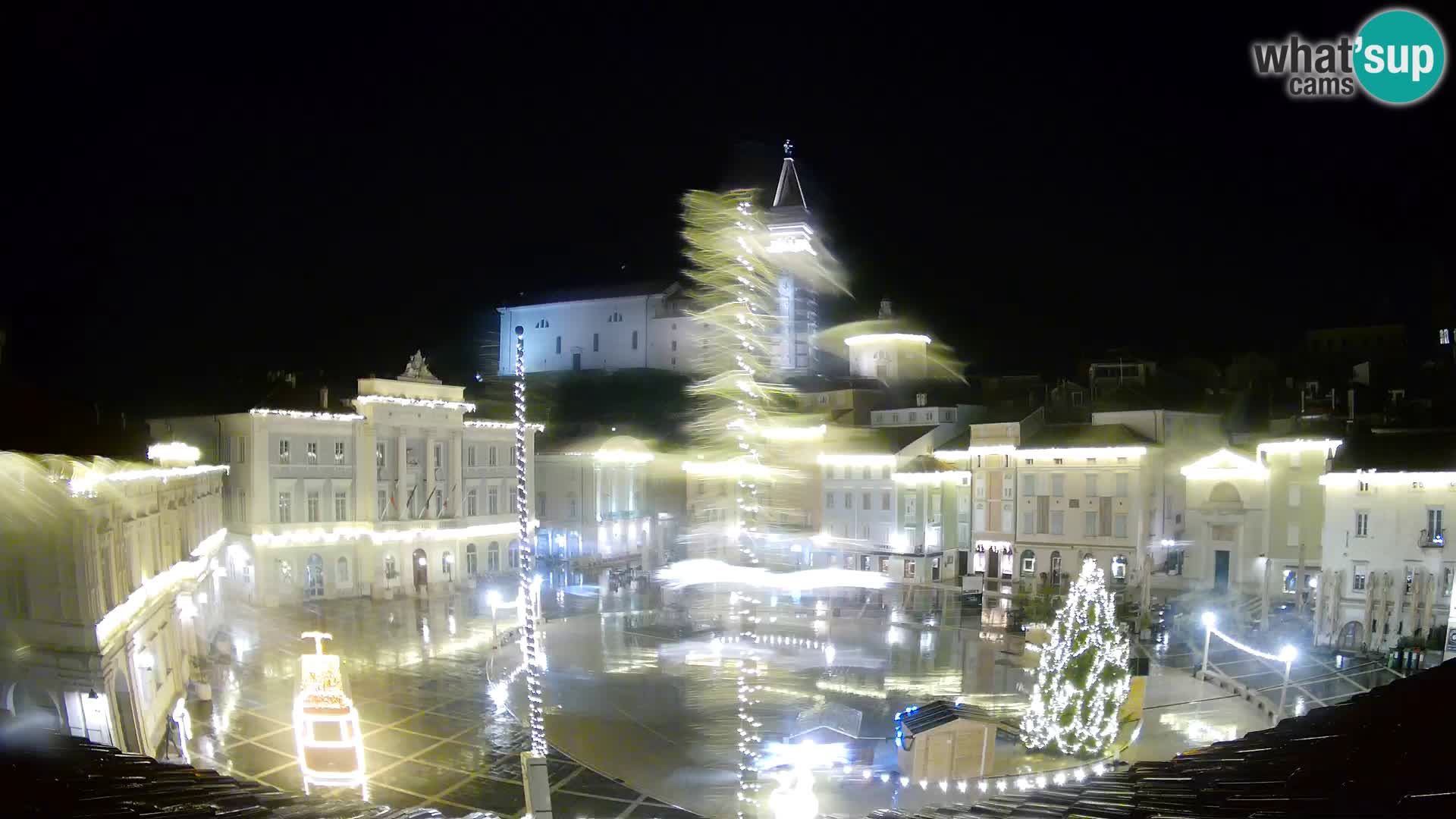 Webcam Piran – Plaza Tartini “Mestna Kavarna”