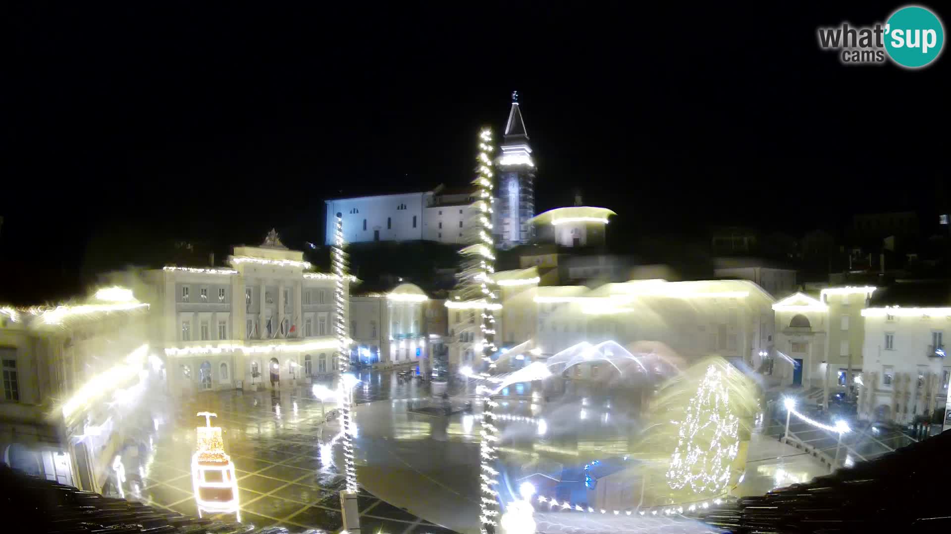 Webcam Live Piran – Carre Tartini “Mestna Kavarna”