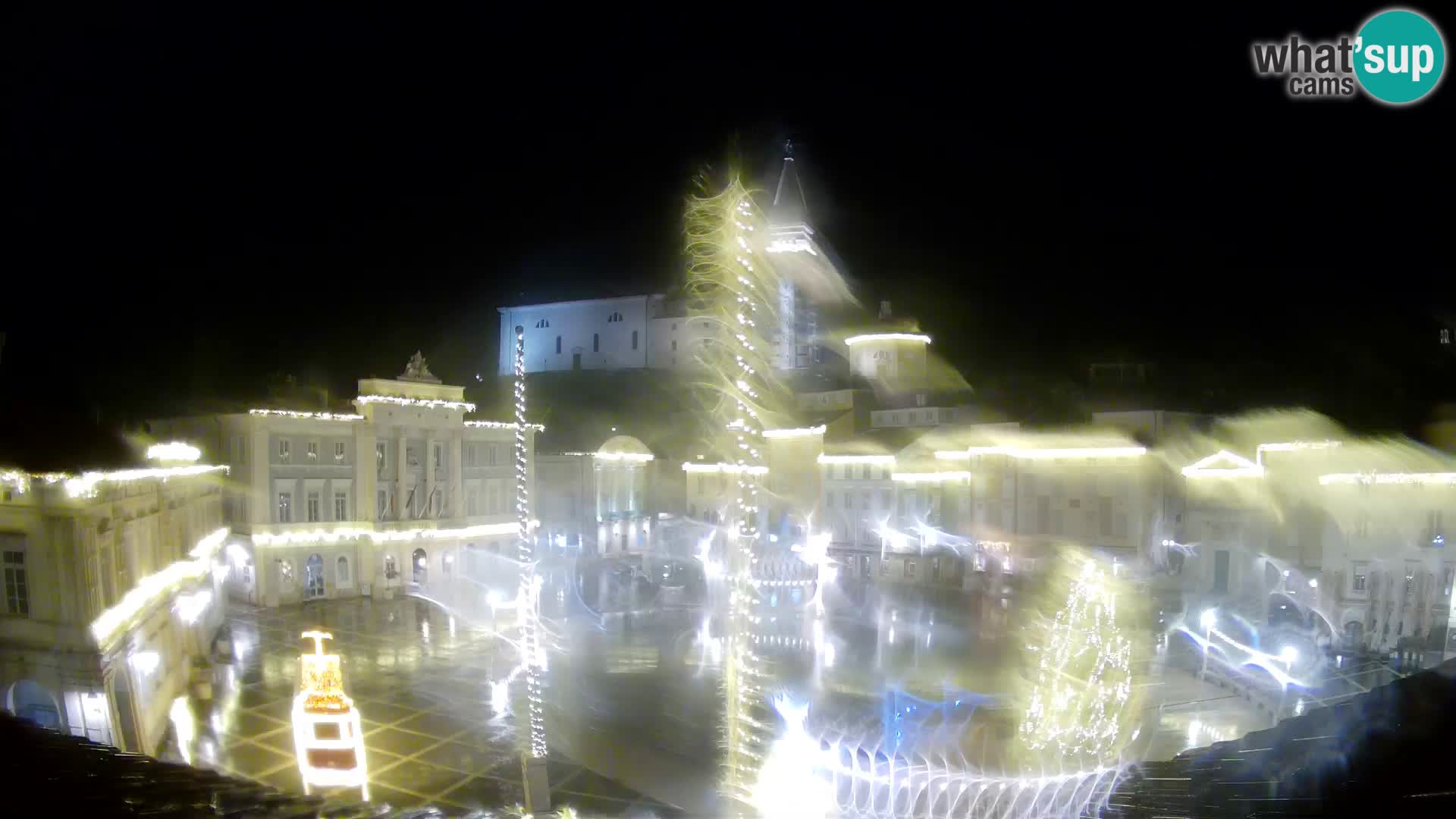 Webcam live Piran – Tartini Platz von “Mestna Kavarna”