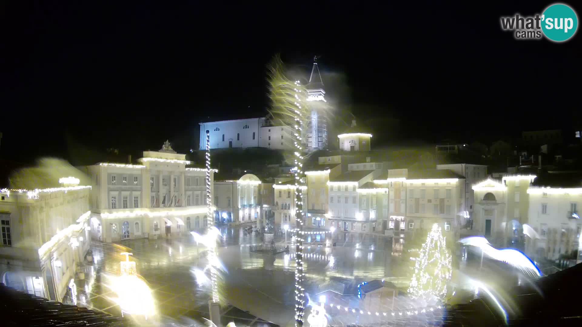 Webcam Piran – Plaza Tartini “Mestna Kavarna”