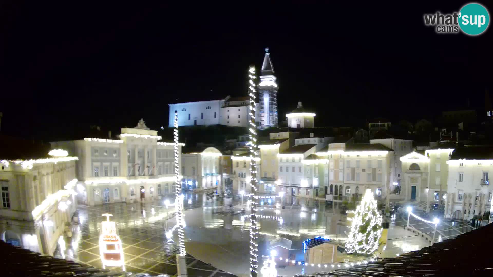 Webcam Piran – Plaza Tartini