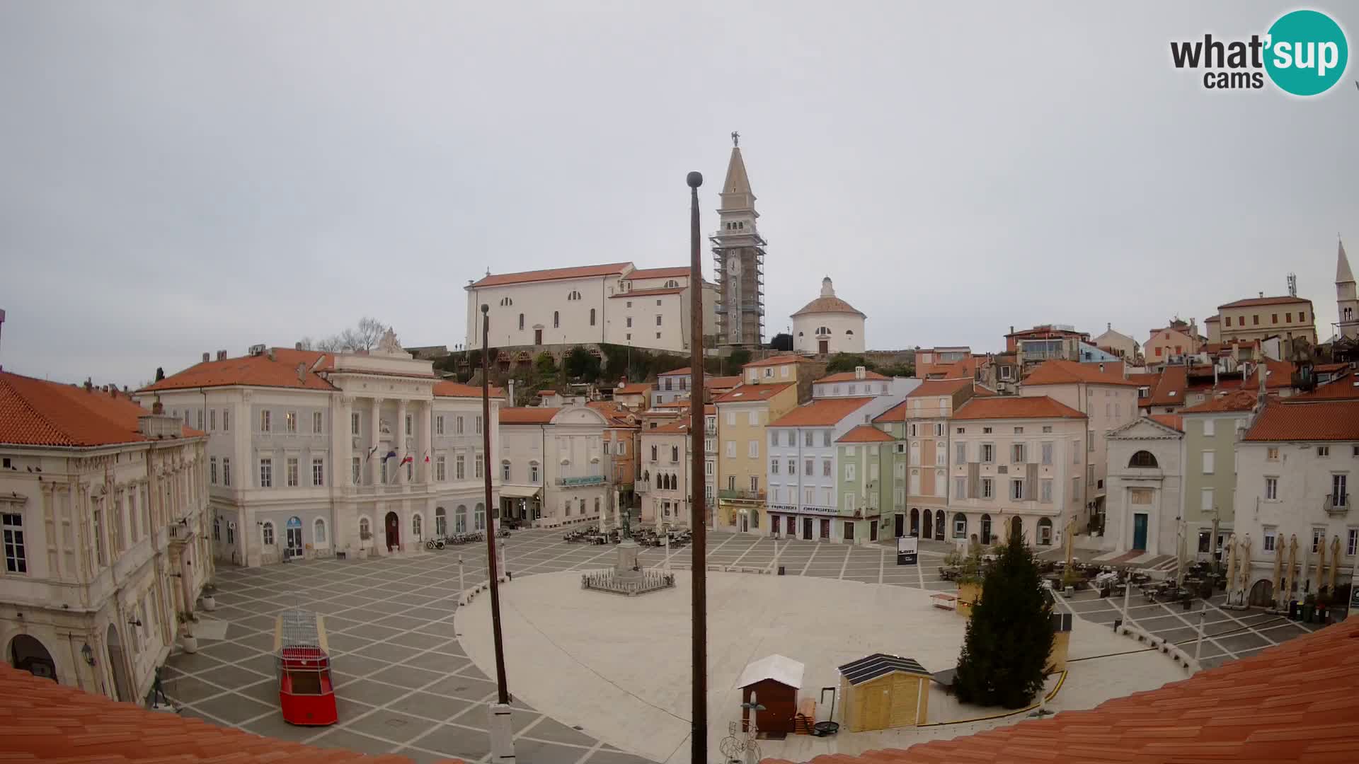 Webcam Piran – Tartini square