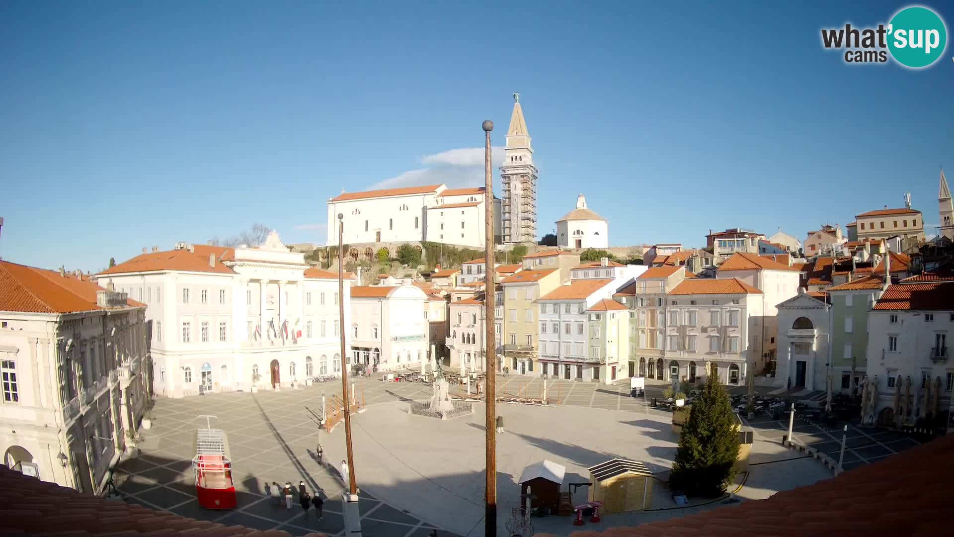 Webcam Pirano | Piran – Piazza Tartini – Art Hotel