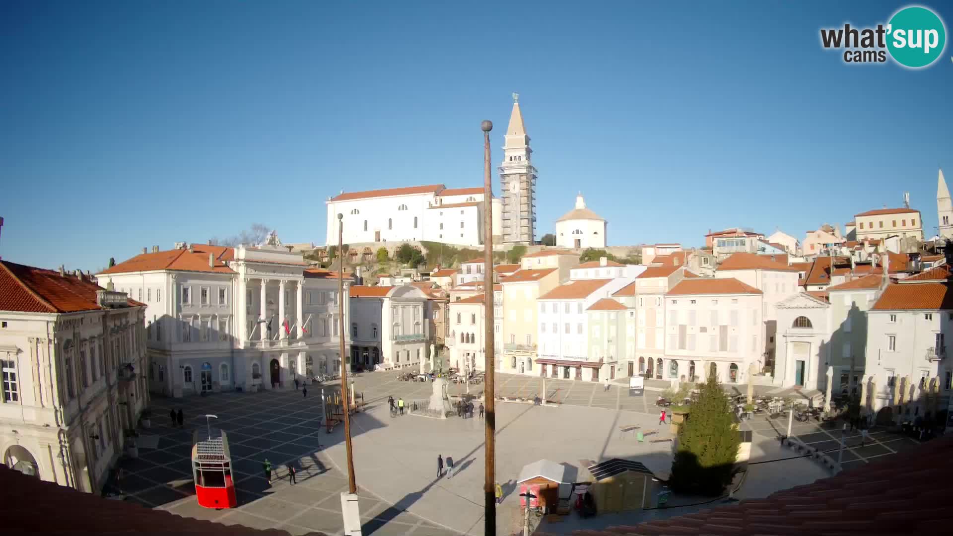 Webcam Piran – Plaza Tartini