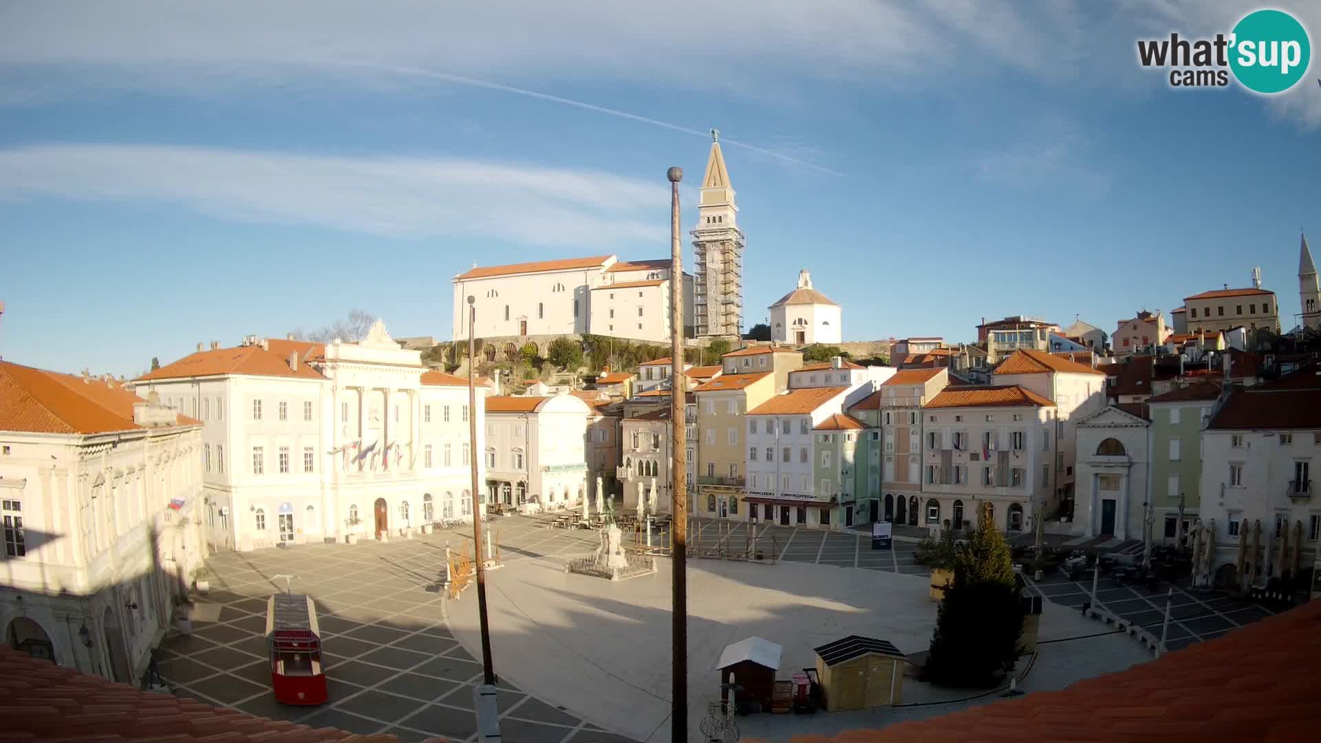 Webcam Live Piran – Carre Tartini “Mestna Kavarna”