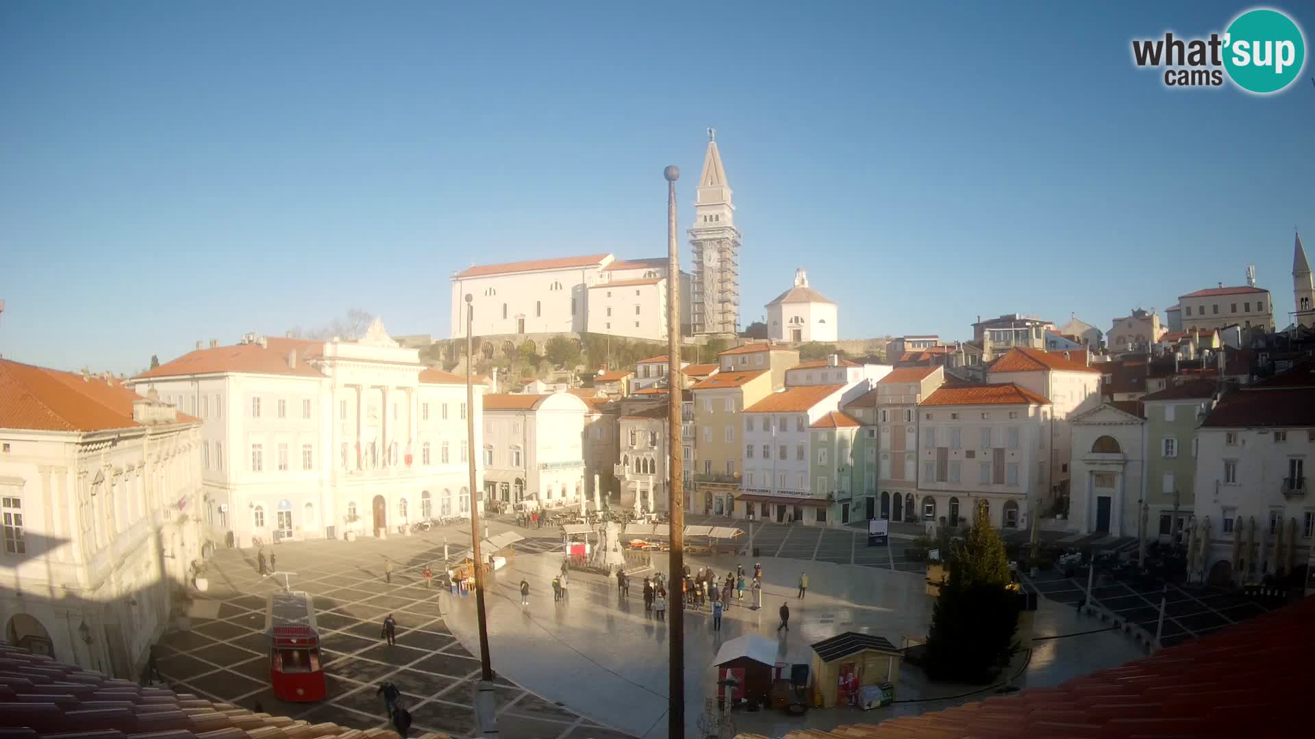 Webcam Piran – Plaza Tartini