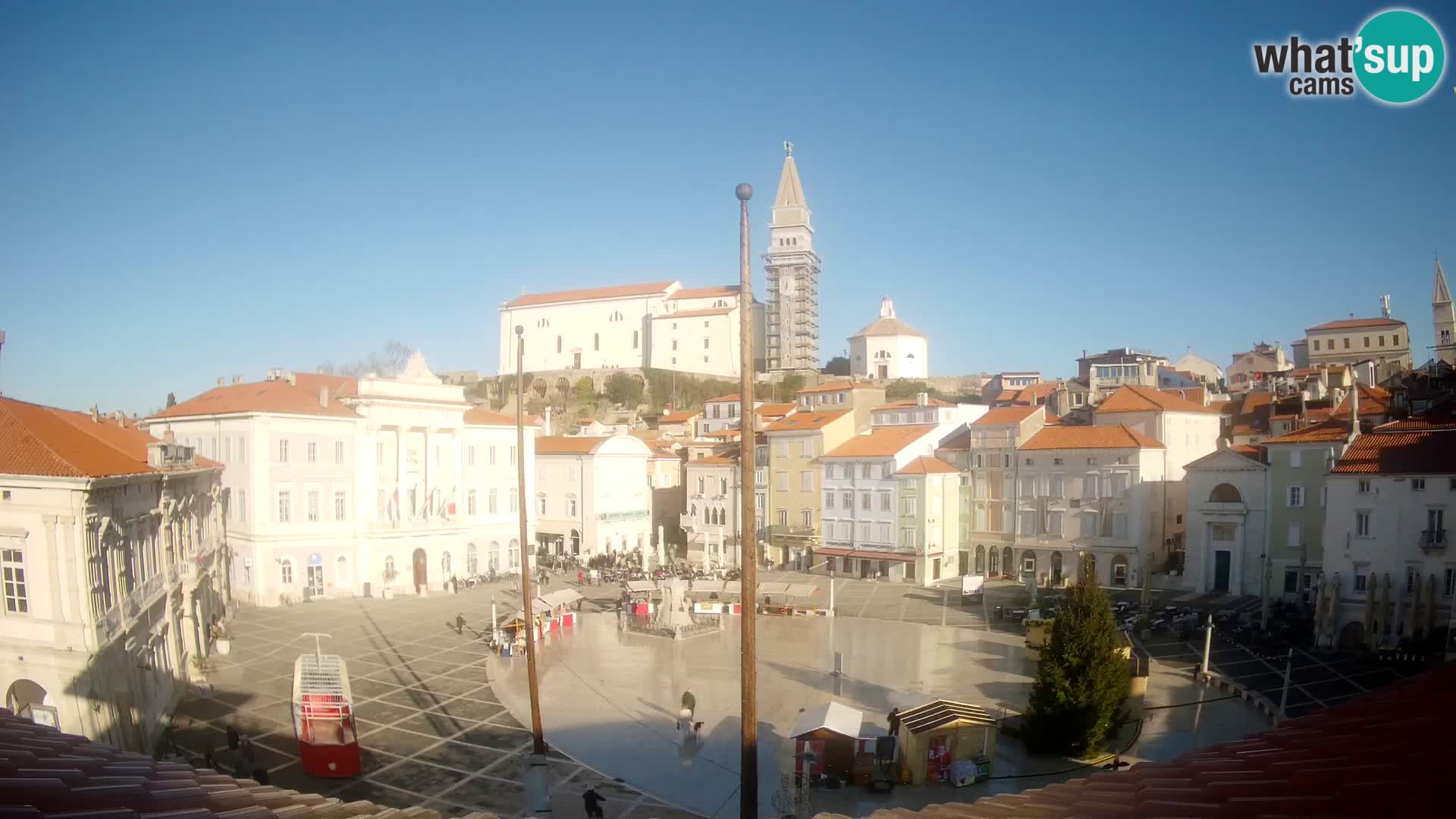 Kamera v živo Piran – Tartinijev trg