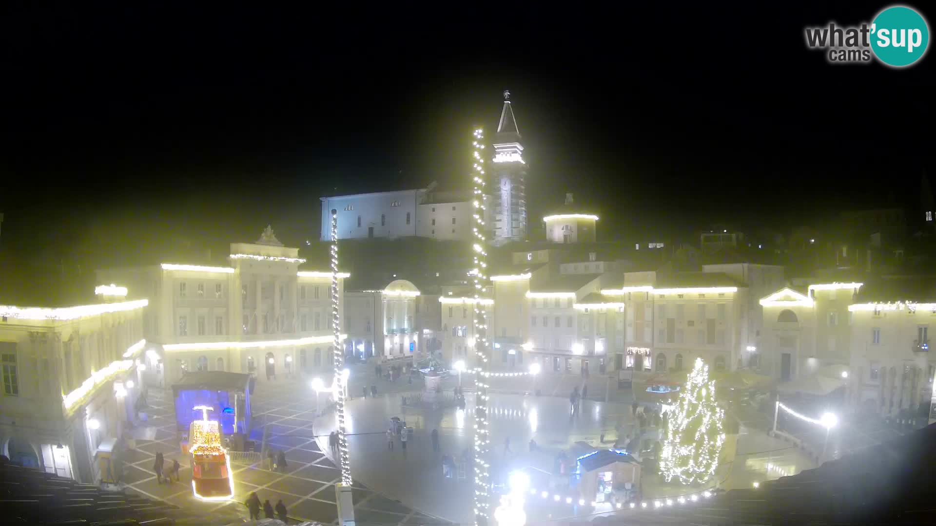 Webcam Live Piran – Carre Tartini “Mestna Kavarna”