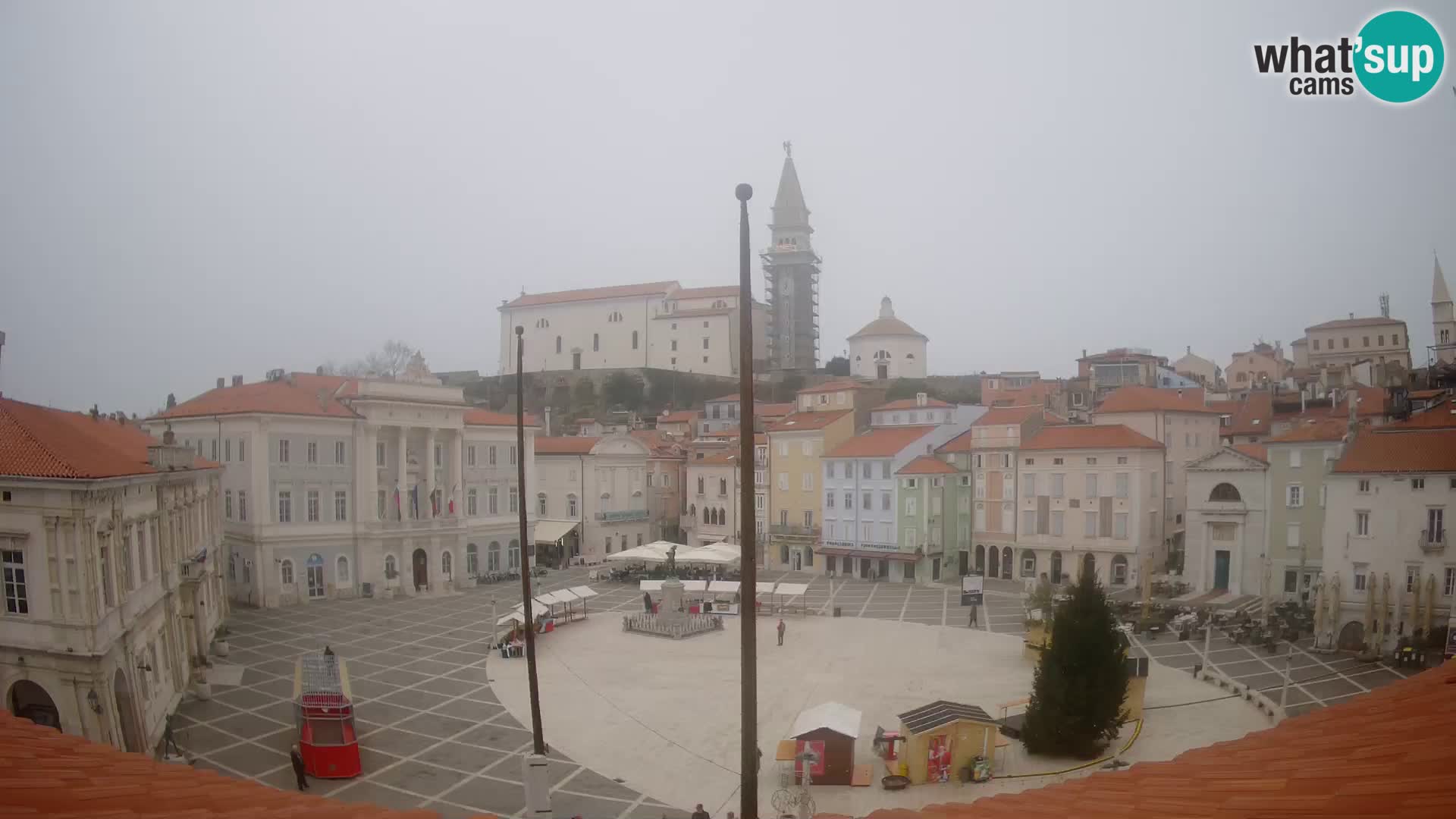 Webcam Piran – Tartini square