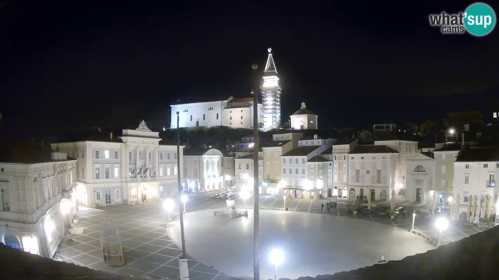 Webcam Live Piran – Carre Tartini “Mestna Kavarna”