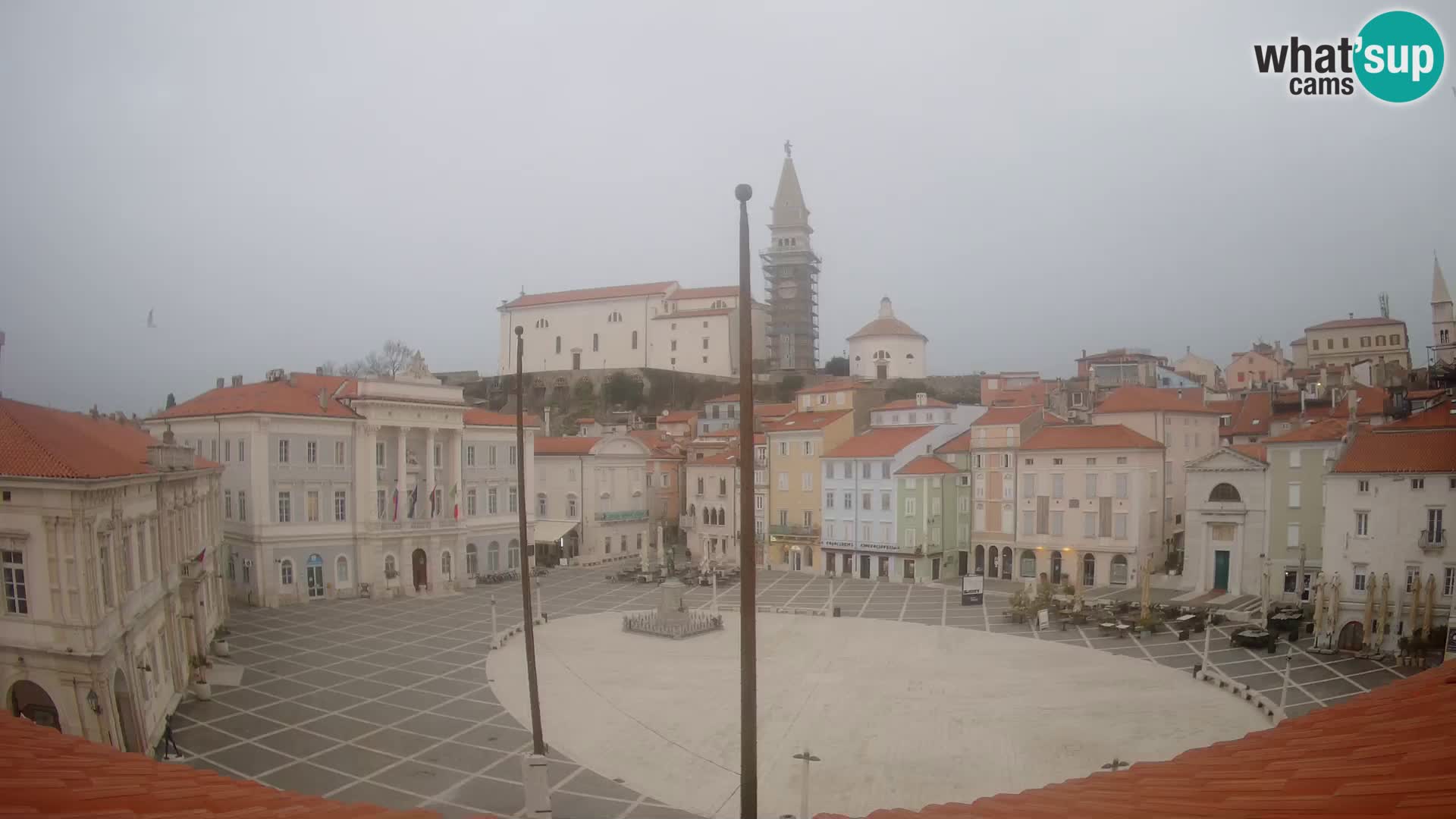 Webcam Piran – Tartini platz – Art Hotel Tartini