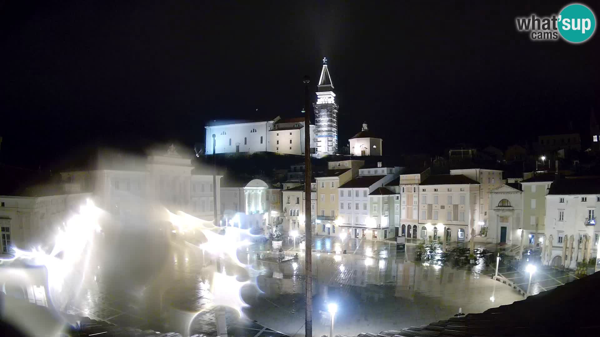 Webcam Piran – Tartini platz – Art Hotel Tartini