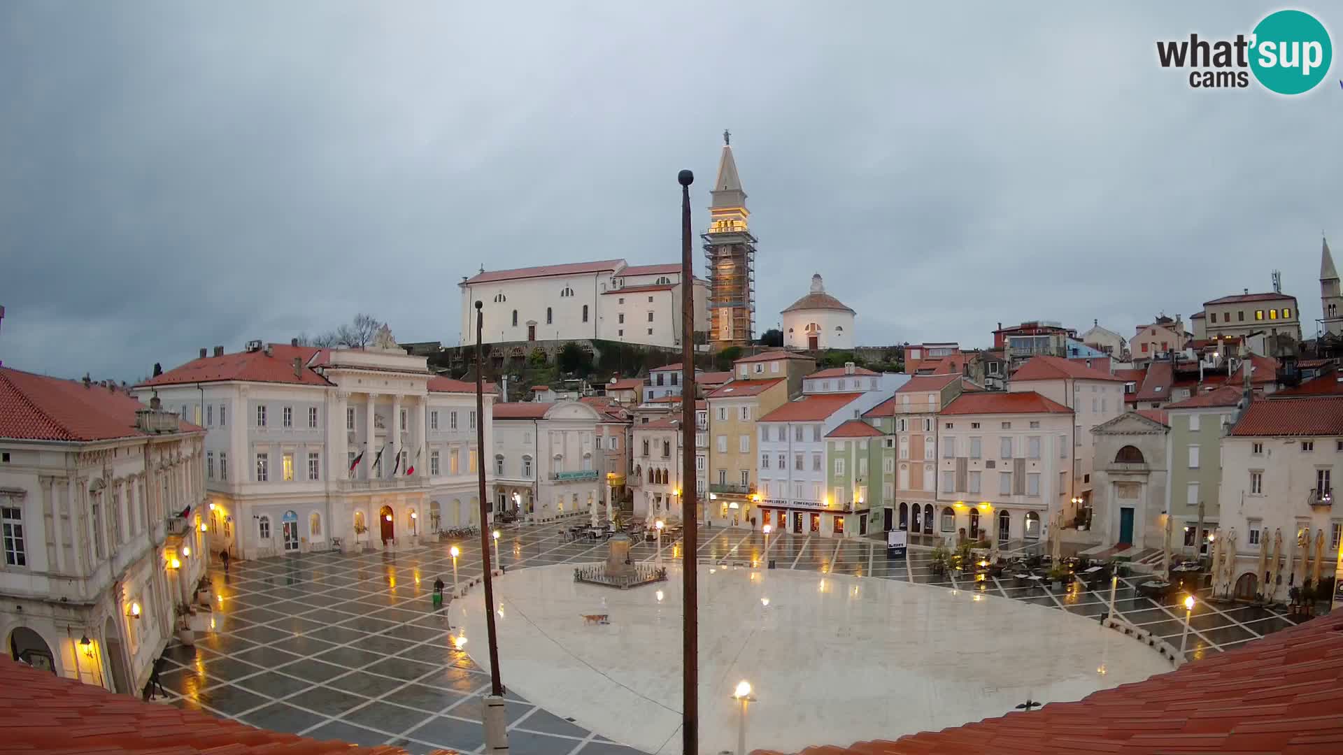 Webcam Pirano | Piran – Piazza Tartini – Art Hotel