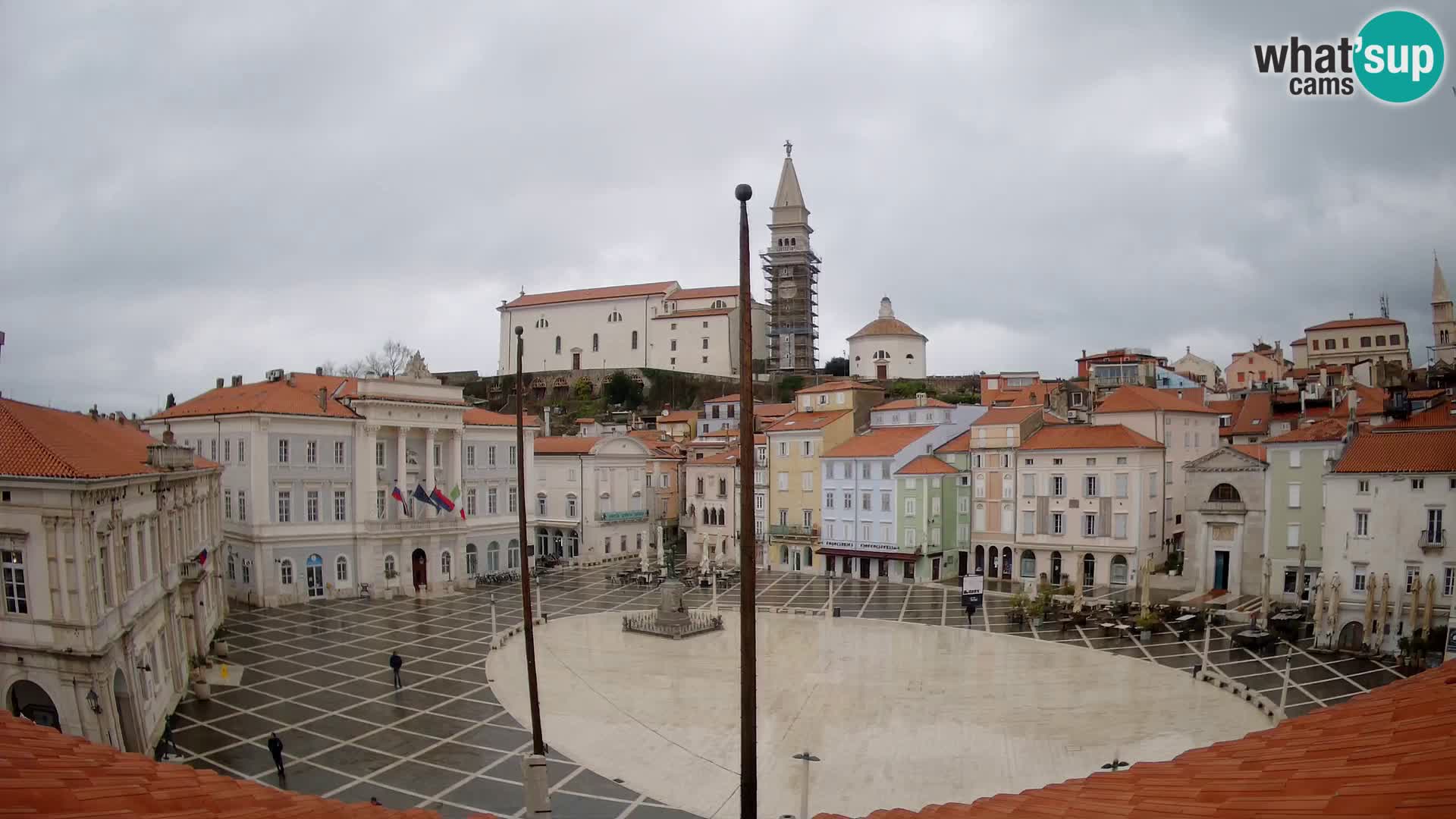 Webcam Pirano | Piran – Piazza Tartini – Art Hotel