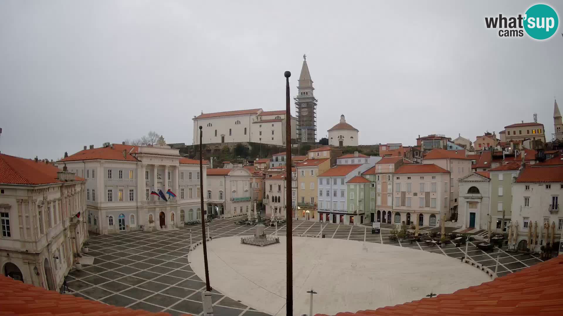 Webcam Pirano | Piran – Piazza Tartini – Art Hotel