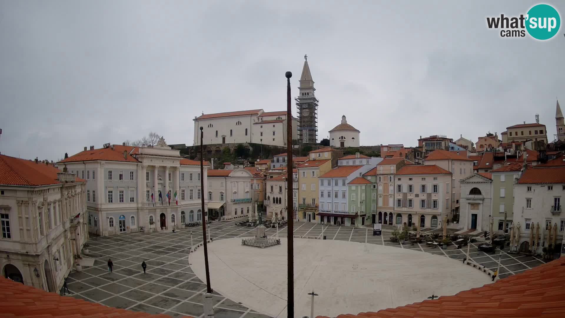 Webcam Piran – Tartini platz – Art Hotel Tartini