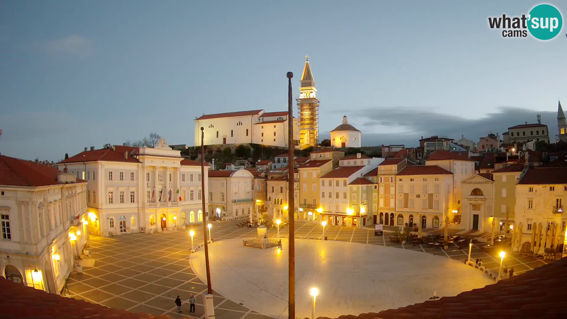 Webcam Live Piran – Carre Tartini “Mestna Kavarna”