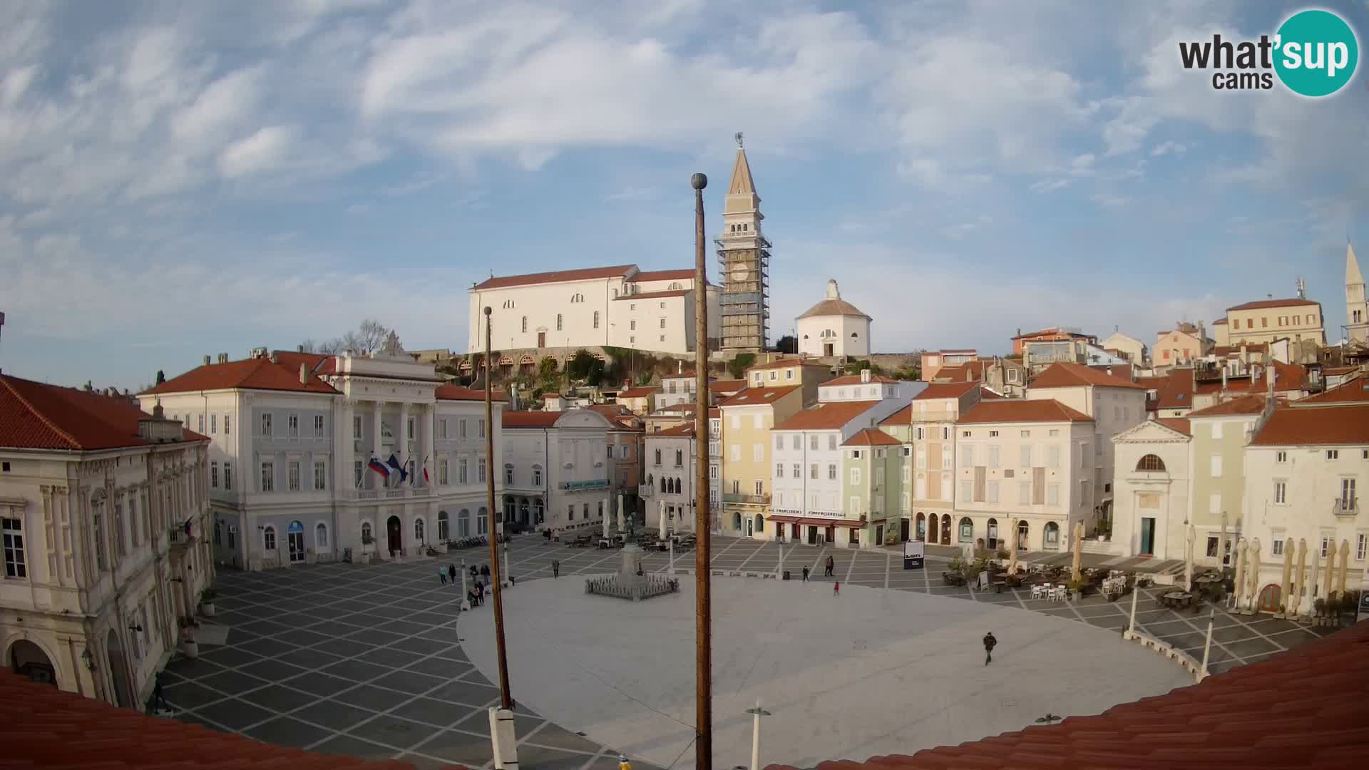 Webcam Live Piran – Carre Tartini “Mestna Kavarna”